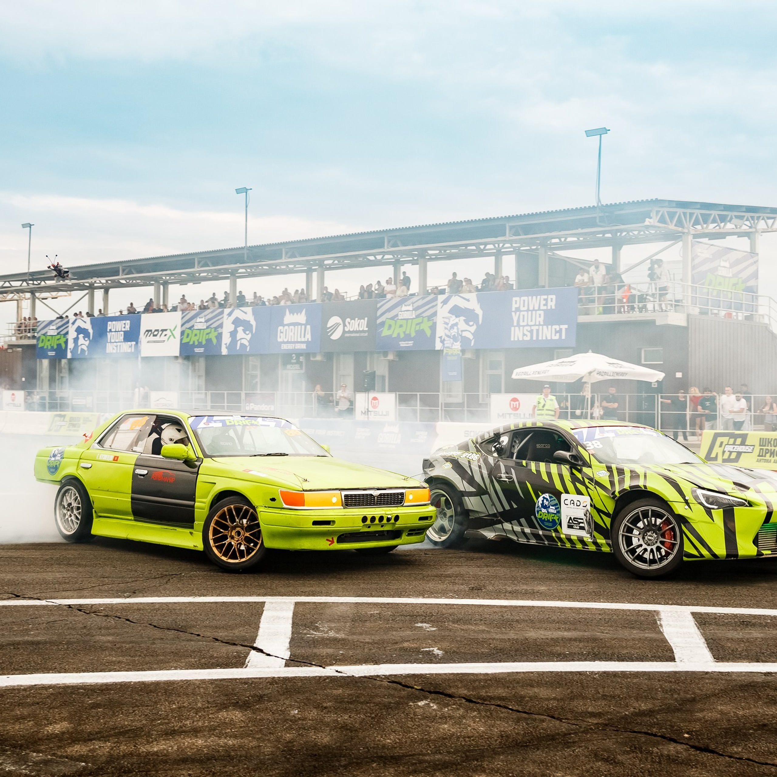 Дрифт в Алматы, СТК Sokol, Gorilla Drift