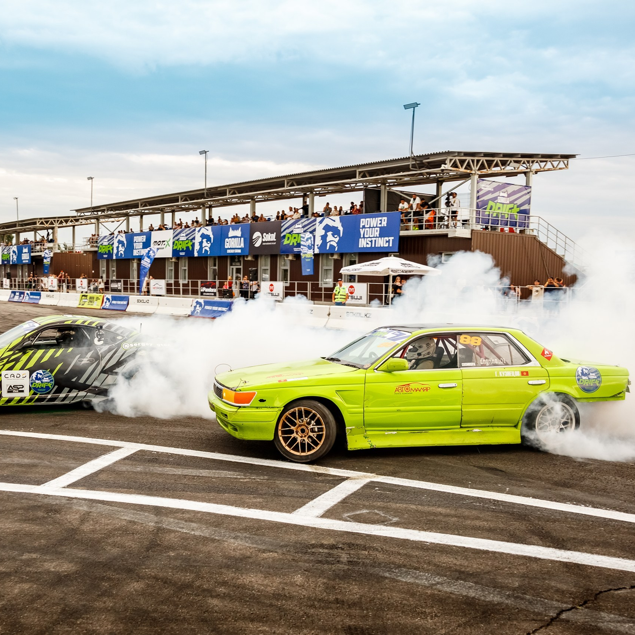 Дрифт в Алматы, СТК Sokol, Gorilla Drift