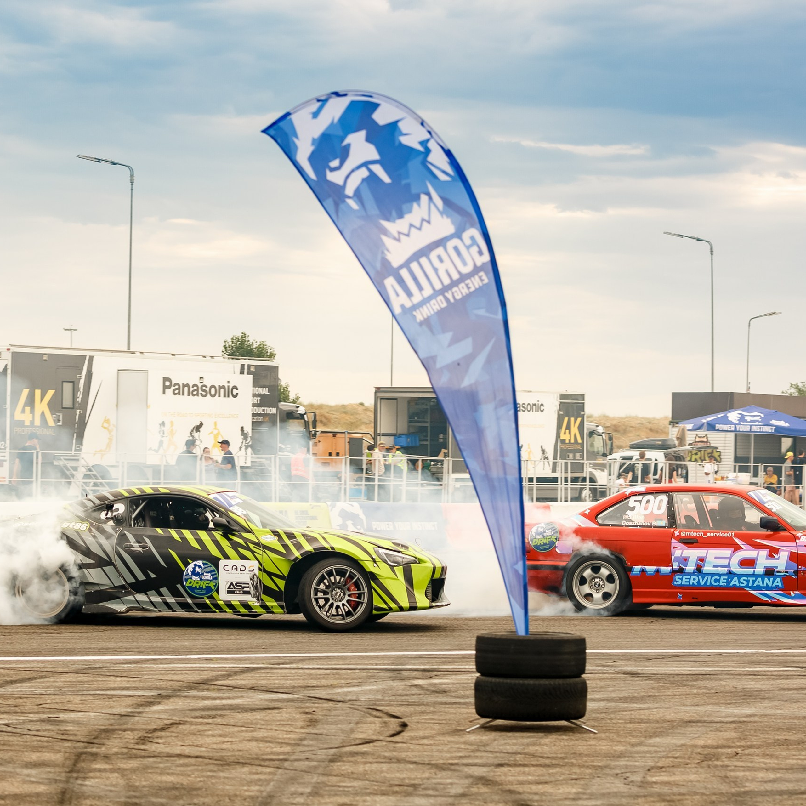 Дрифт в Алматы, СТК Sokol, Gorilla Drift