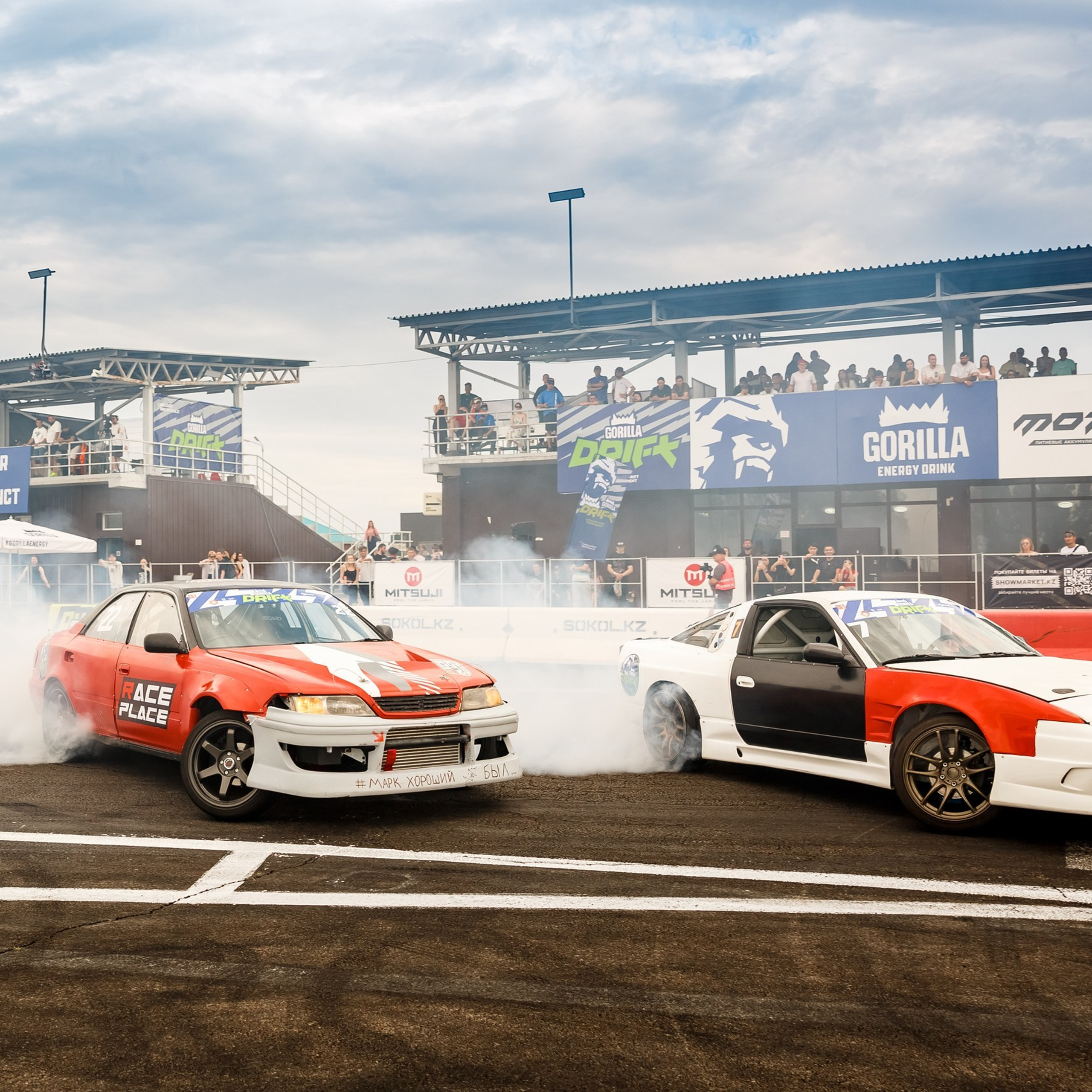 Дрифт в Алматы, СТК Sokol, Gorilla Drift