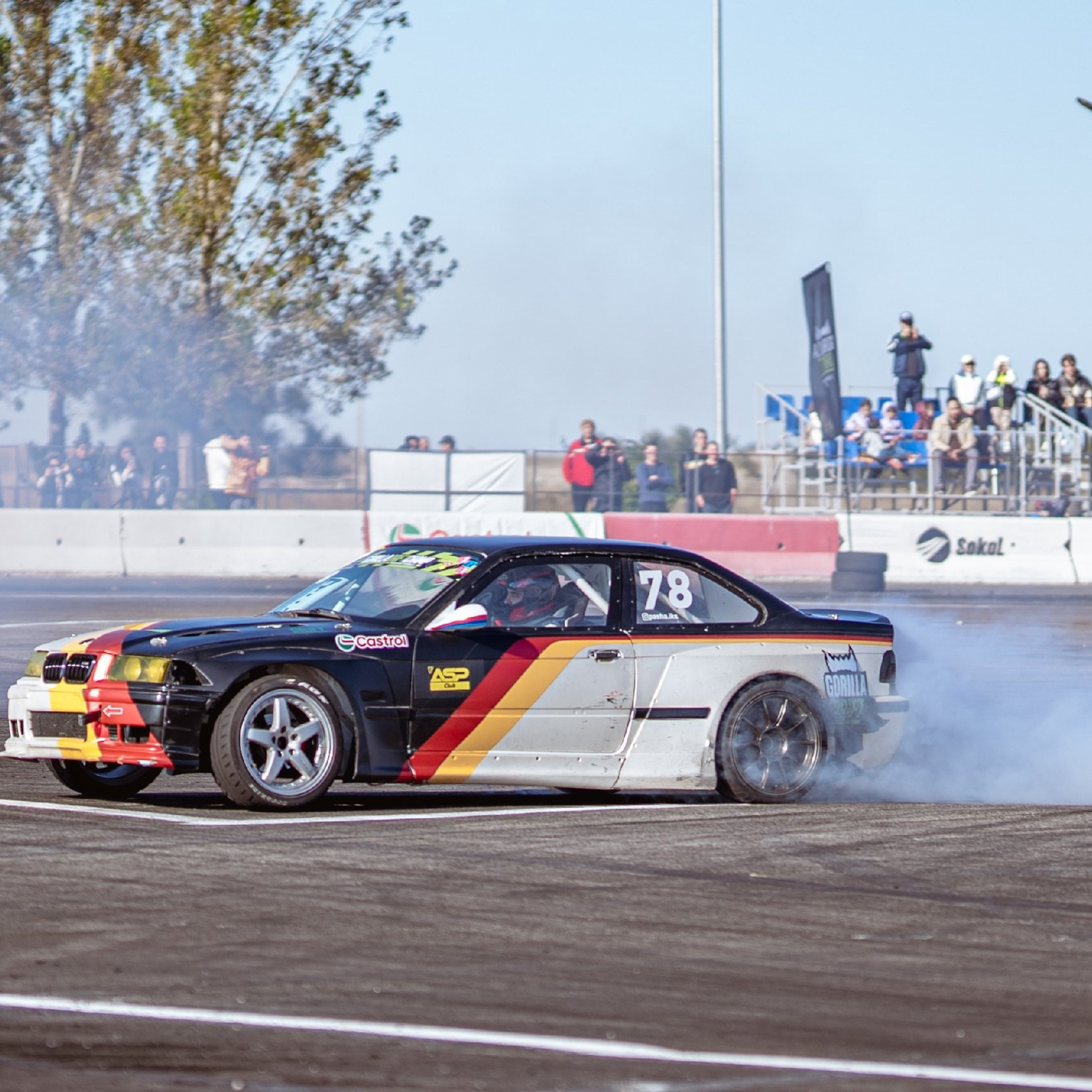 Дрифт в Алматы. Gorilla Drift