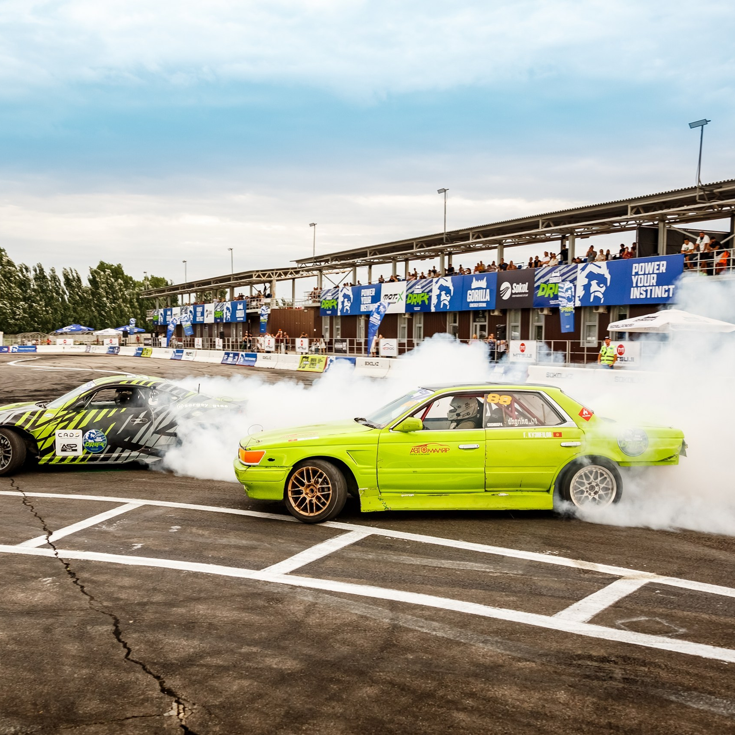 Дрифт в Алматы, СТК Sokol, Gorilla Drift