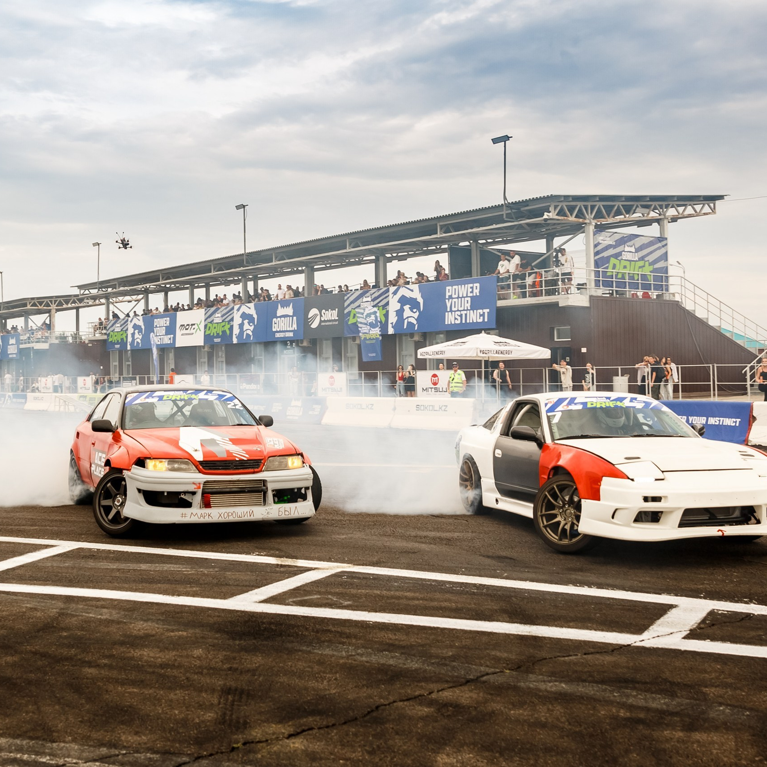 Дрифт в Алматы, СТК Sokol, Gorilla Drift