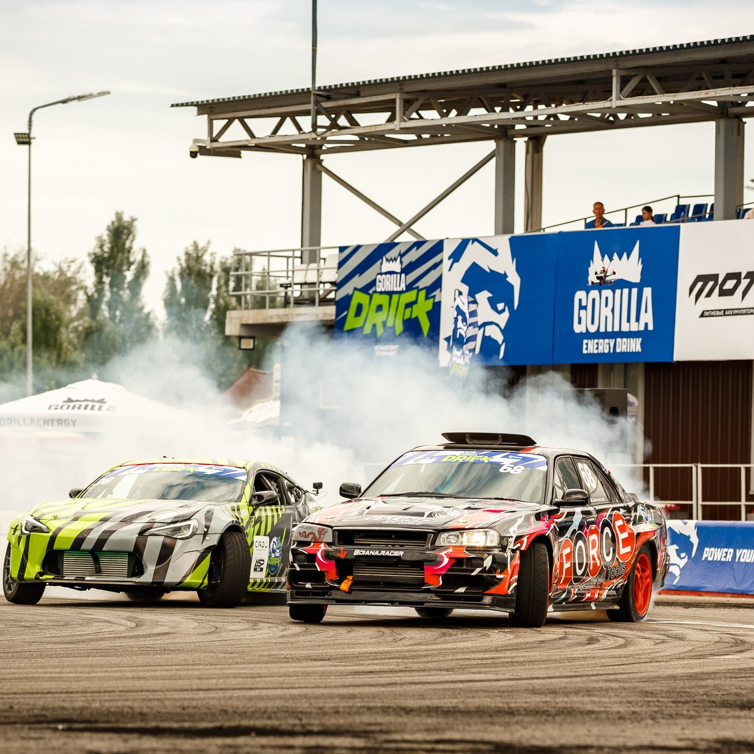 Дрифт в Алматы, СТК Sokol, Gorilla Drift