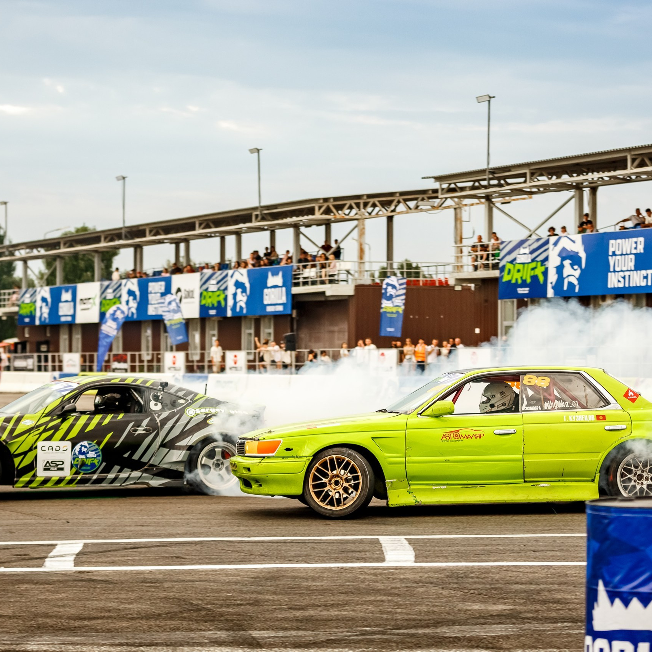 Дрифт в Алматы, СТК Sokol, Gorilla Drift