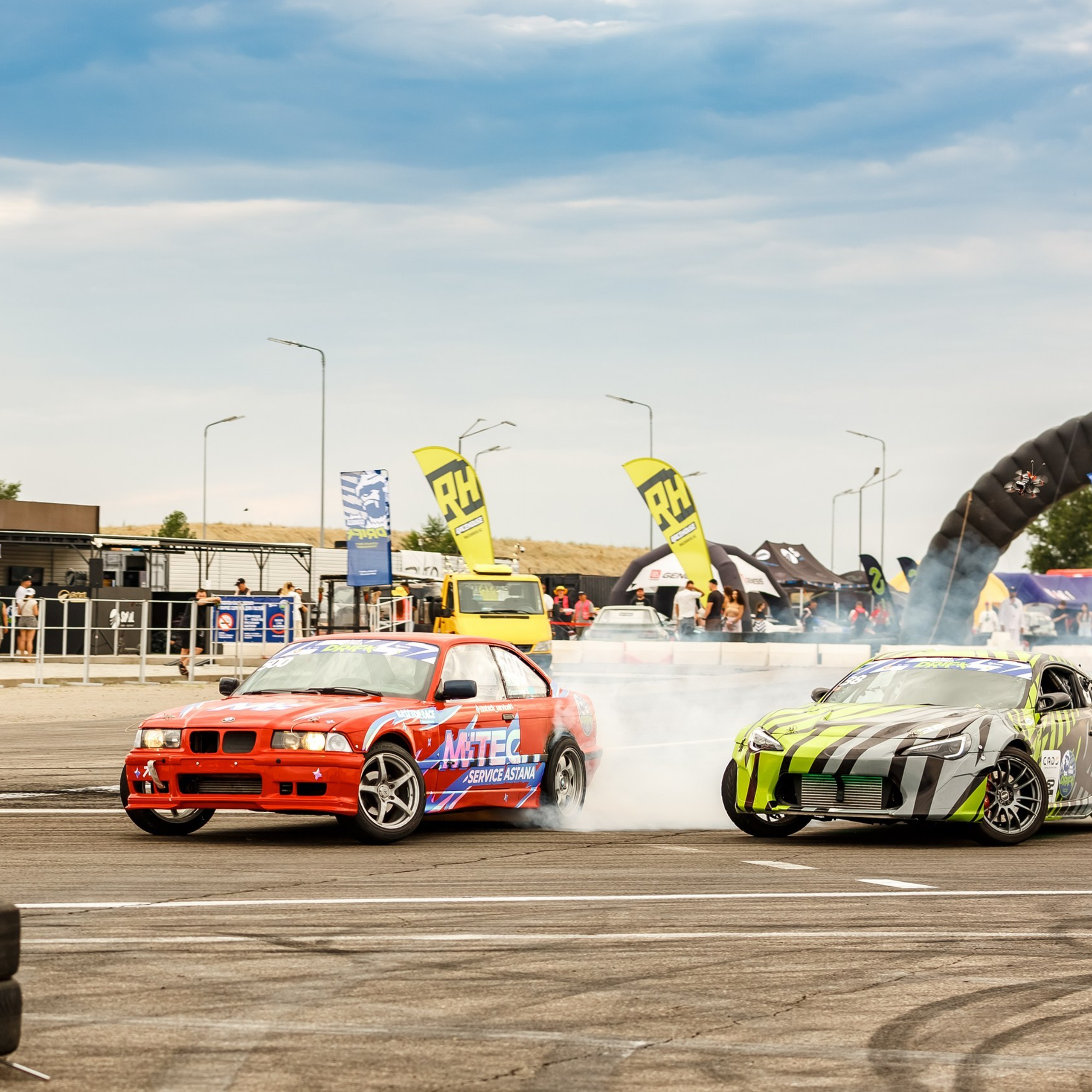 Дрифт в Алматы, СТК Sokol, Gorilla Drift
