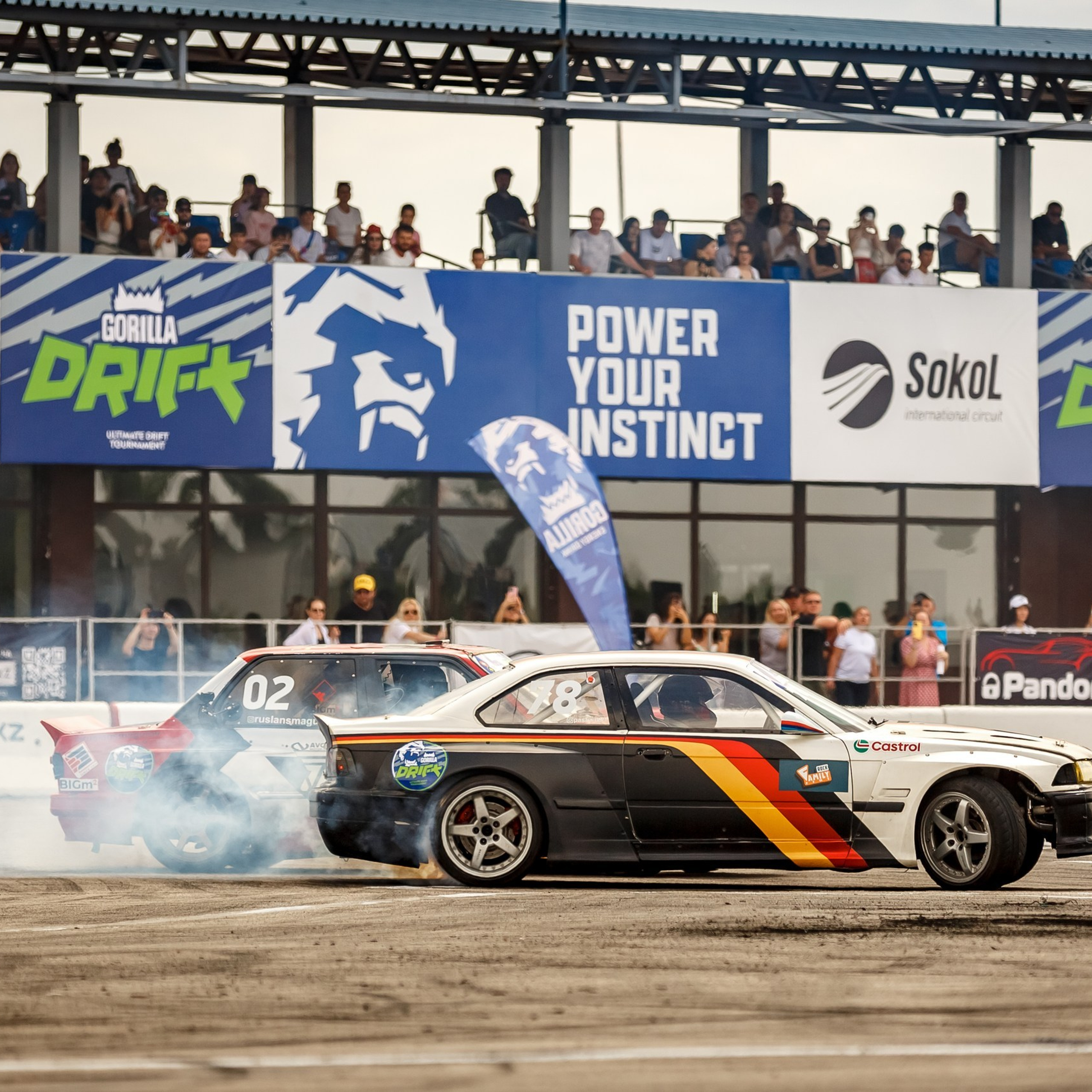 Дрифт в Алматы, СТК Sokol, Gorilla Drift