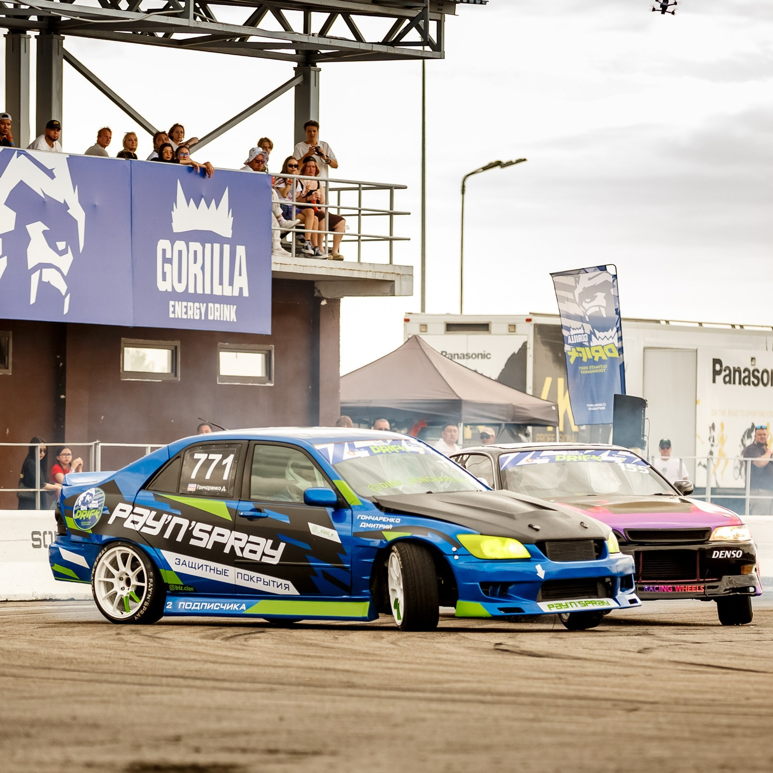 Дрифт в Алматы, СТК Sokol, Gorilla Drift
