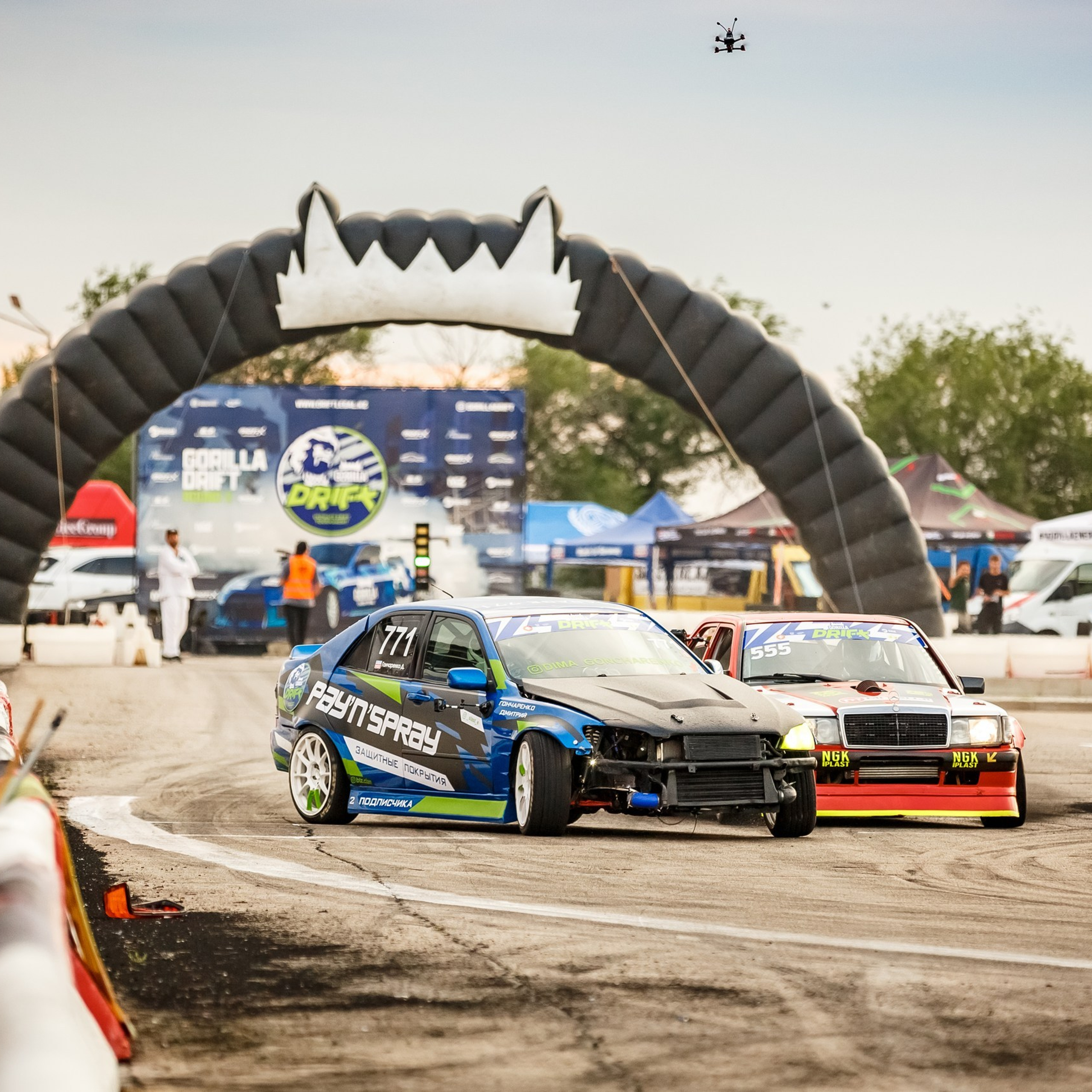 Дрифт в Алматы, СТК Sokol, Gorilla Drift