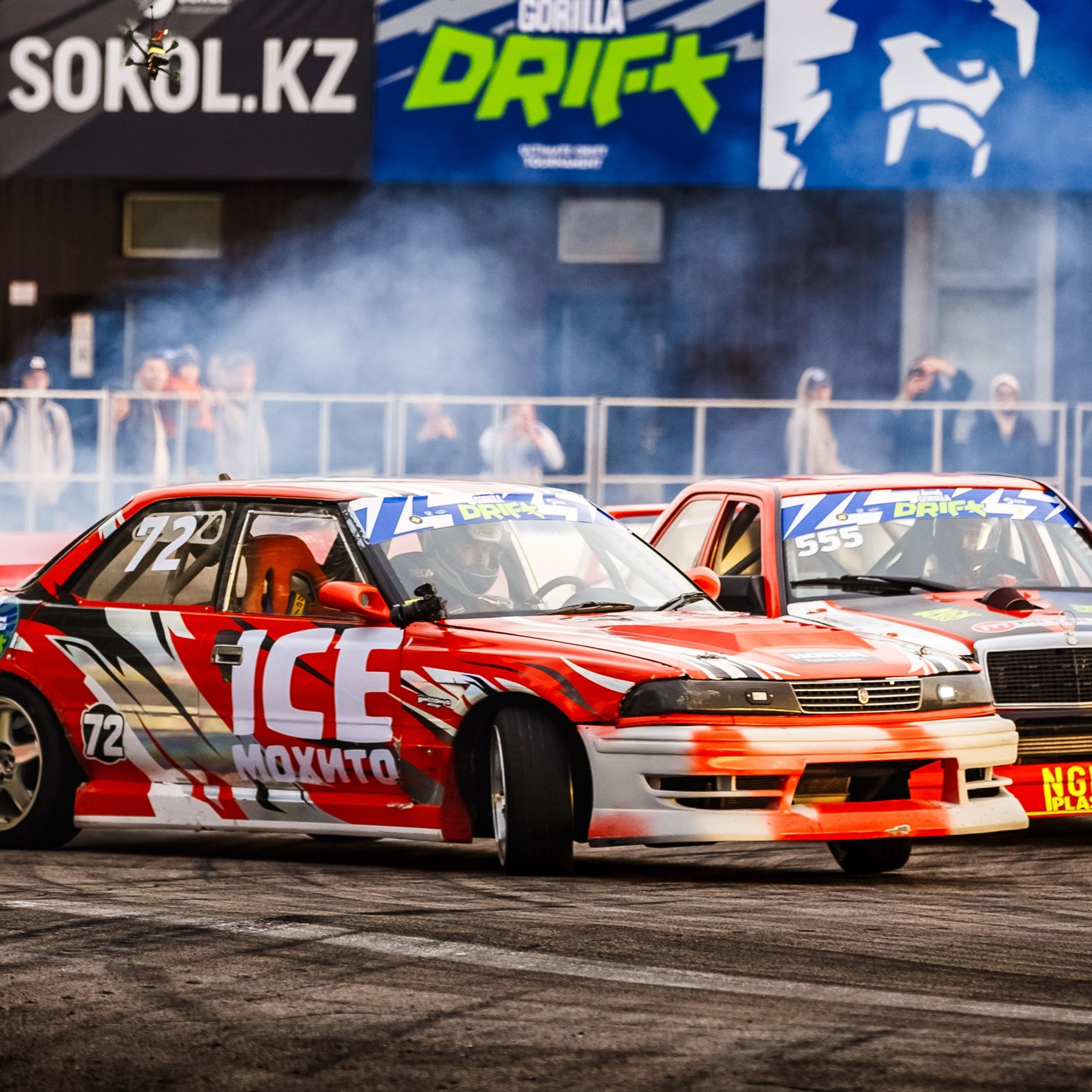 Дрифт в Алматы фото. Gorilla Drift