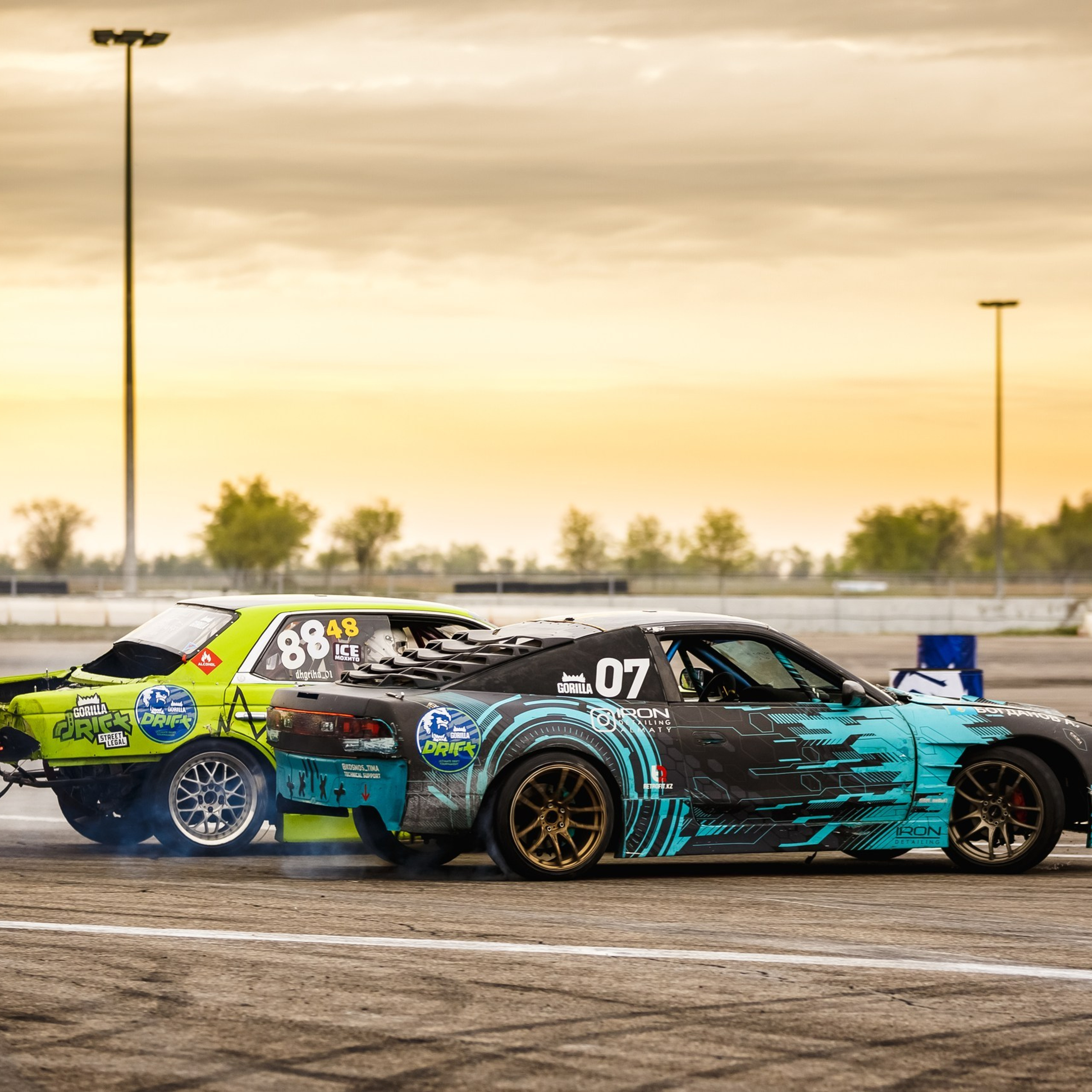 Дрифт в Алматы фото. Gorilla Drift