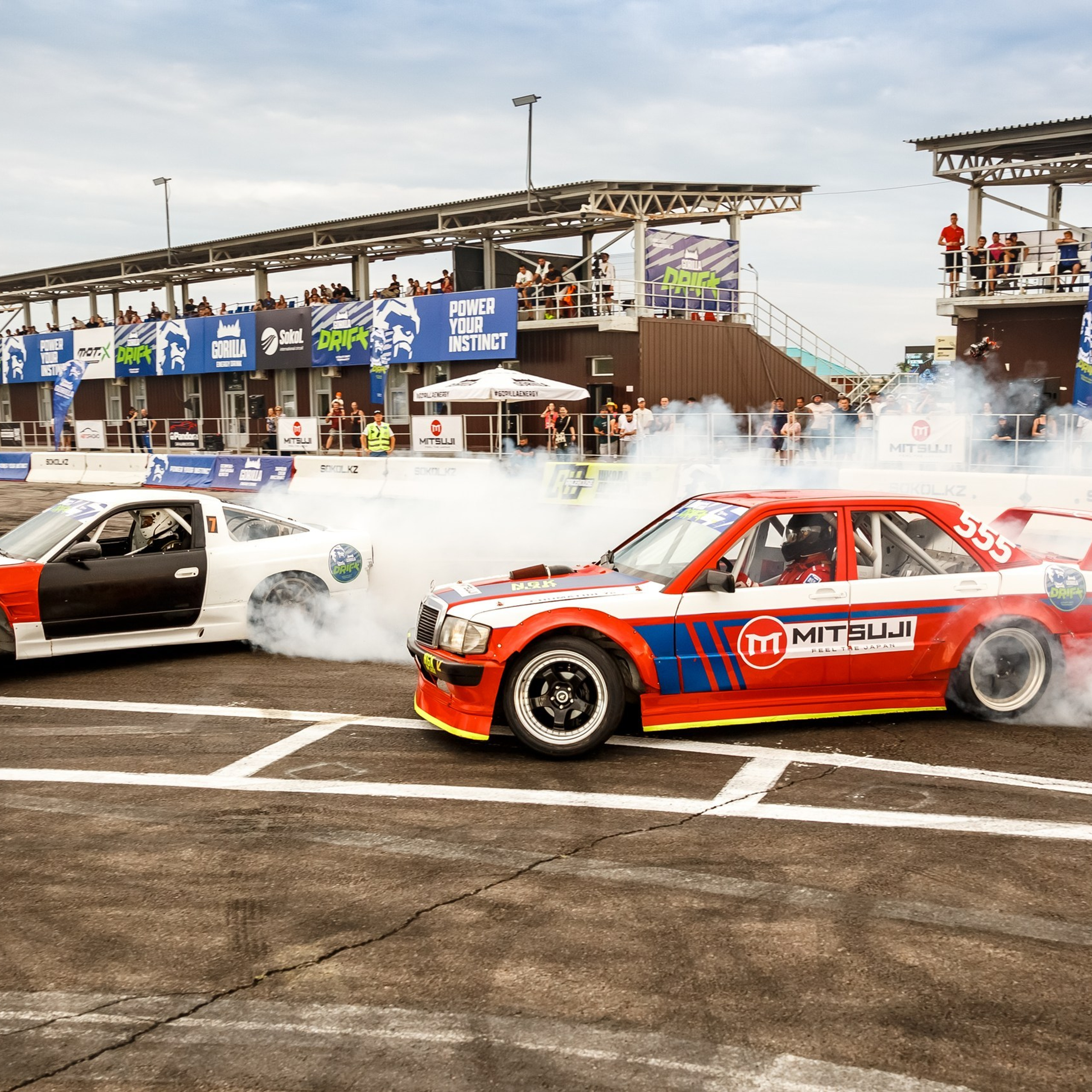 Дрифт в Алматы, СТК Sokol, Gorilla Drift
