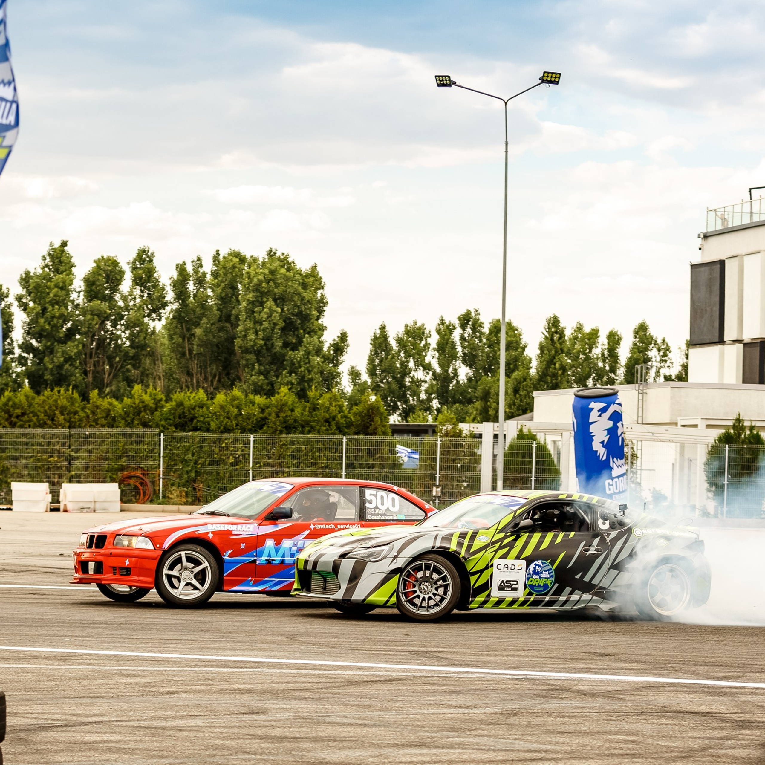 Дрифт в Алматы, СТК Sokol, Gorilla Drift