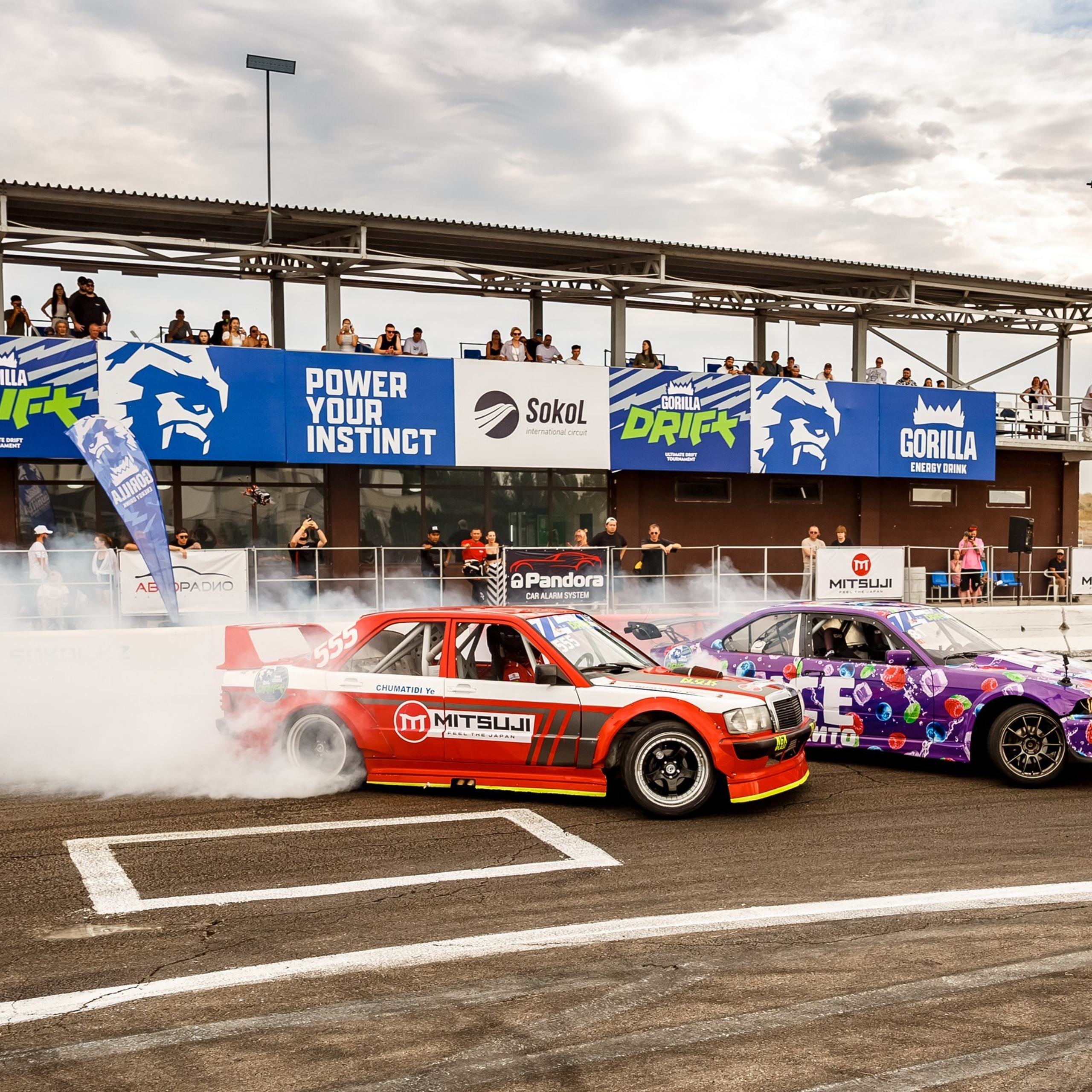 Дрифт в Алматы, СТК Sokol, Gorilla Drift