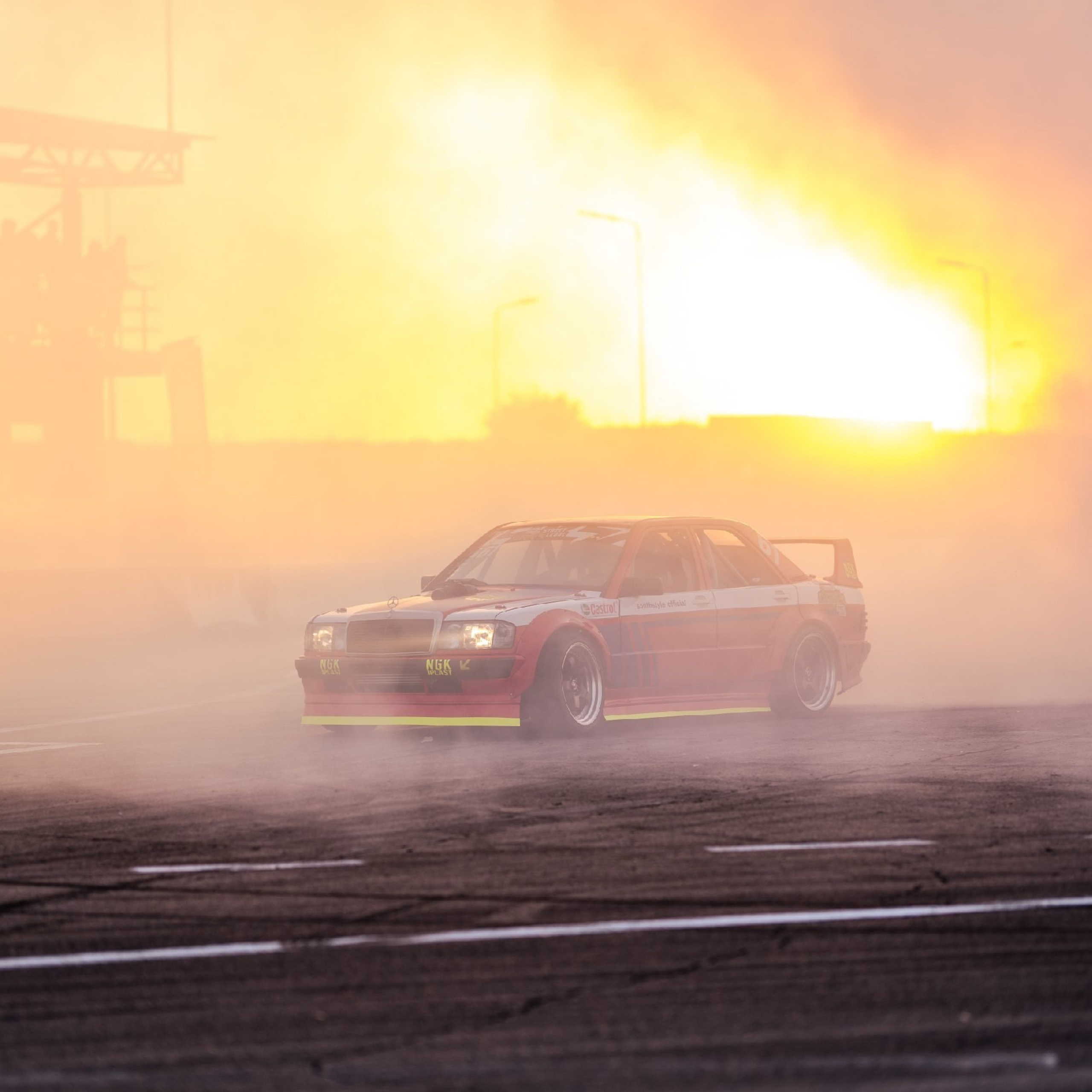 Дрифт в Алматы. Gorilla Drift