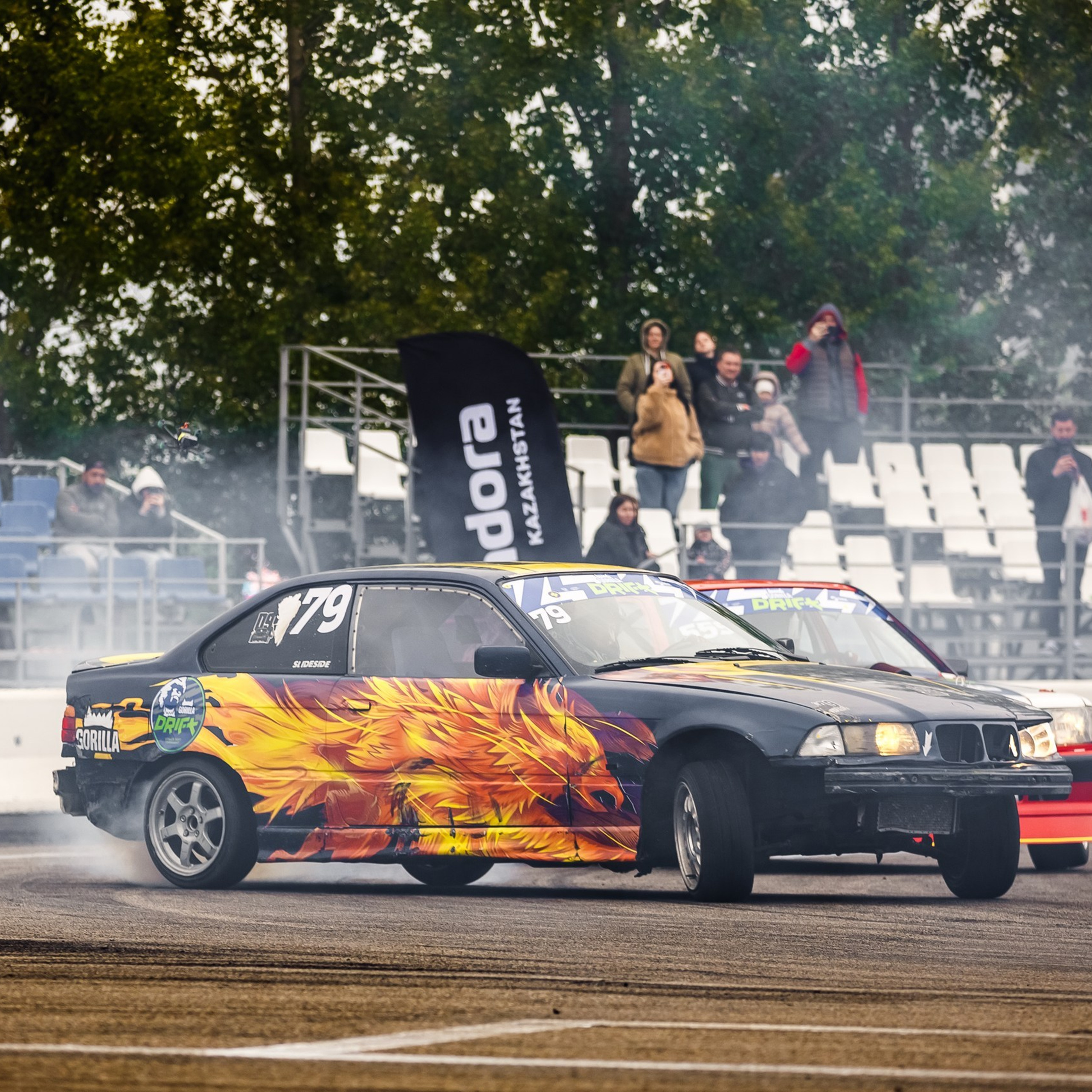 Дрифт в Алматы фото. Gorilla Drift