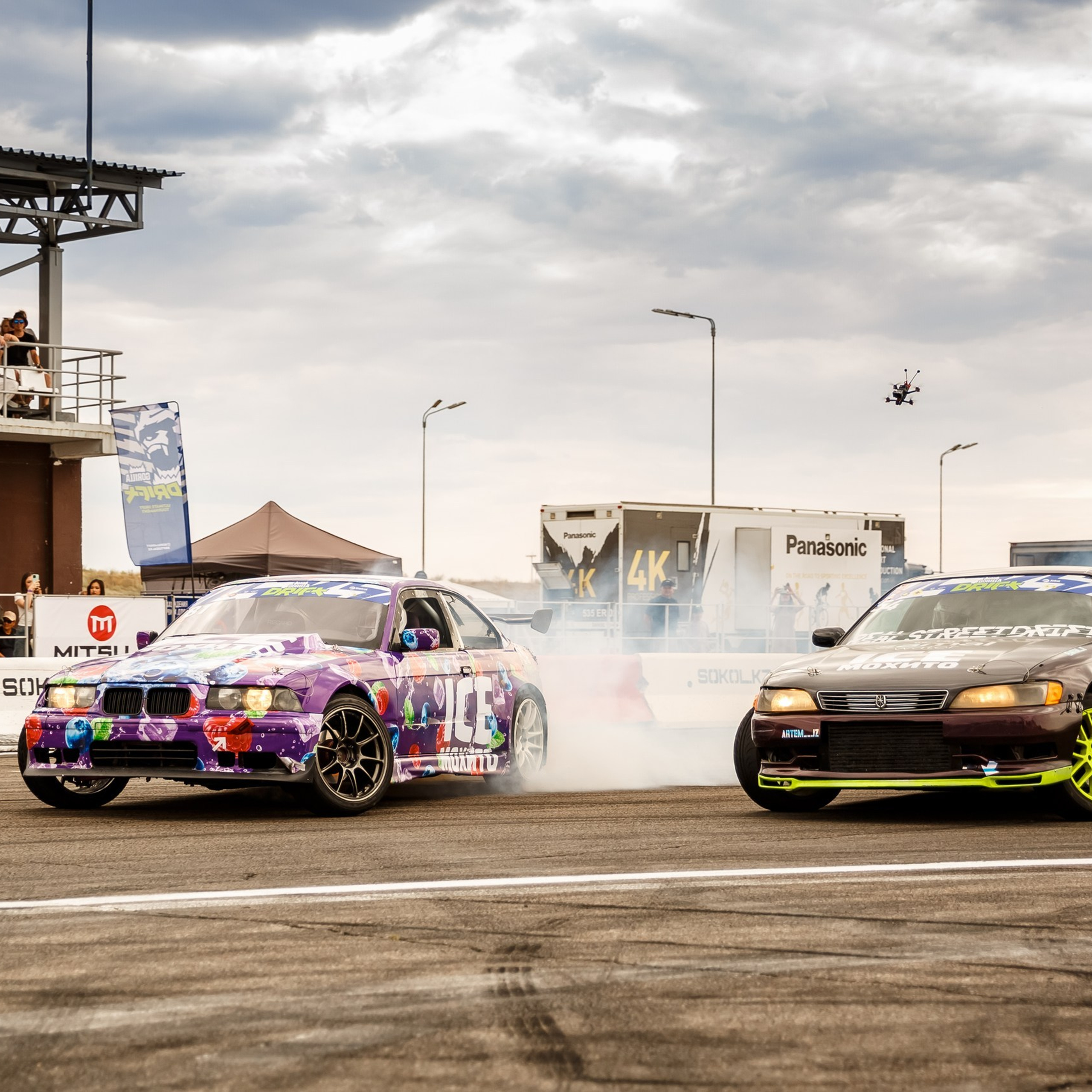 Дрифт в Алматы, СТК Sokol, Gorilla Drift