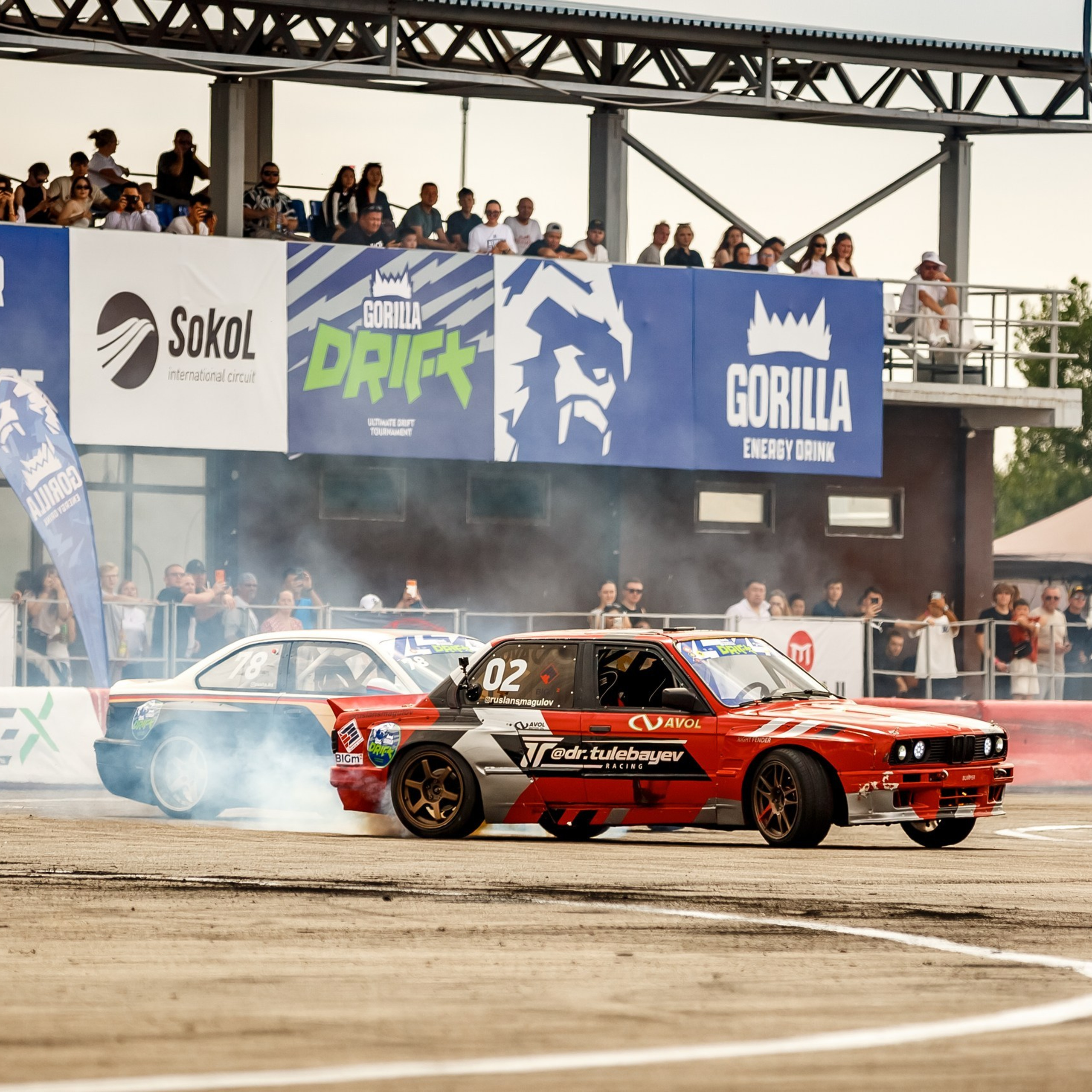 Дрифт в Алматы, СТК Sokol, Gorilla Drift