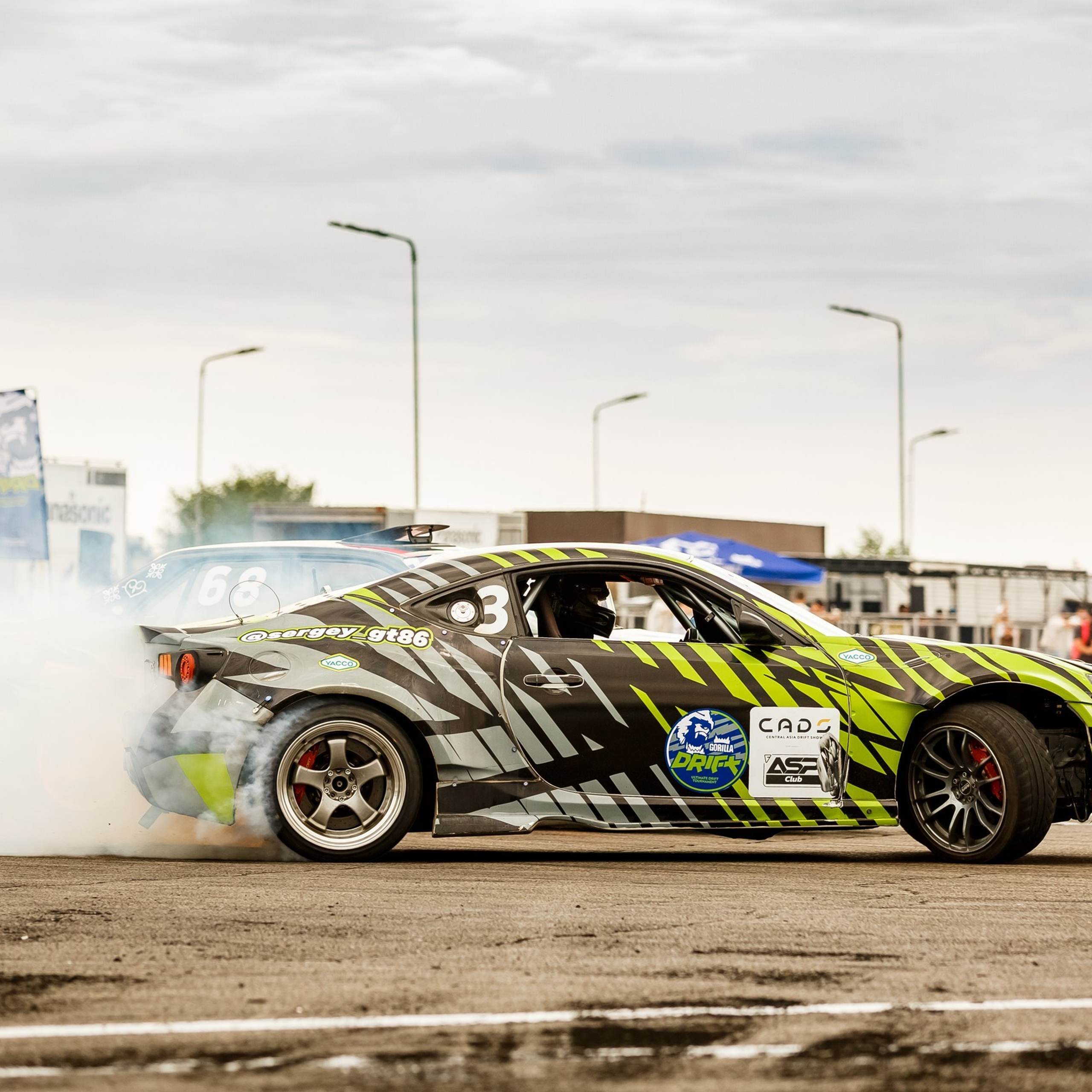 Дрифт в Алматы, СТК Sokol, Gorilla Drift