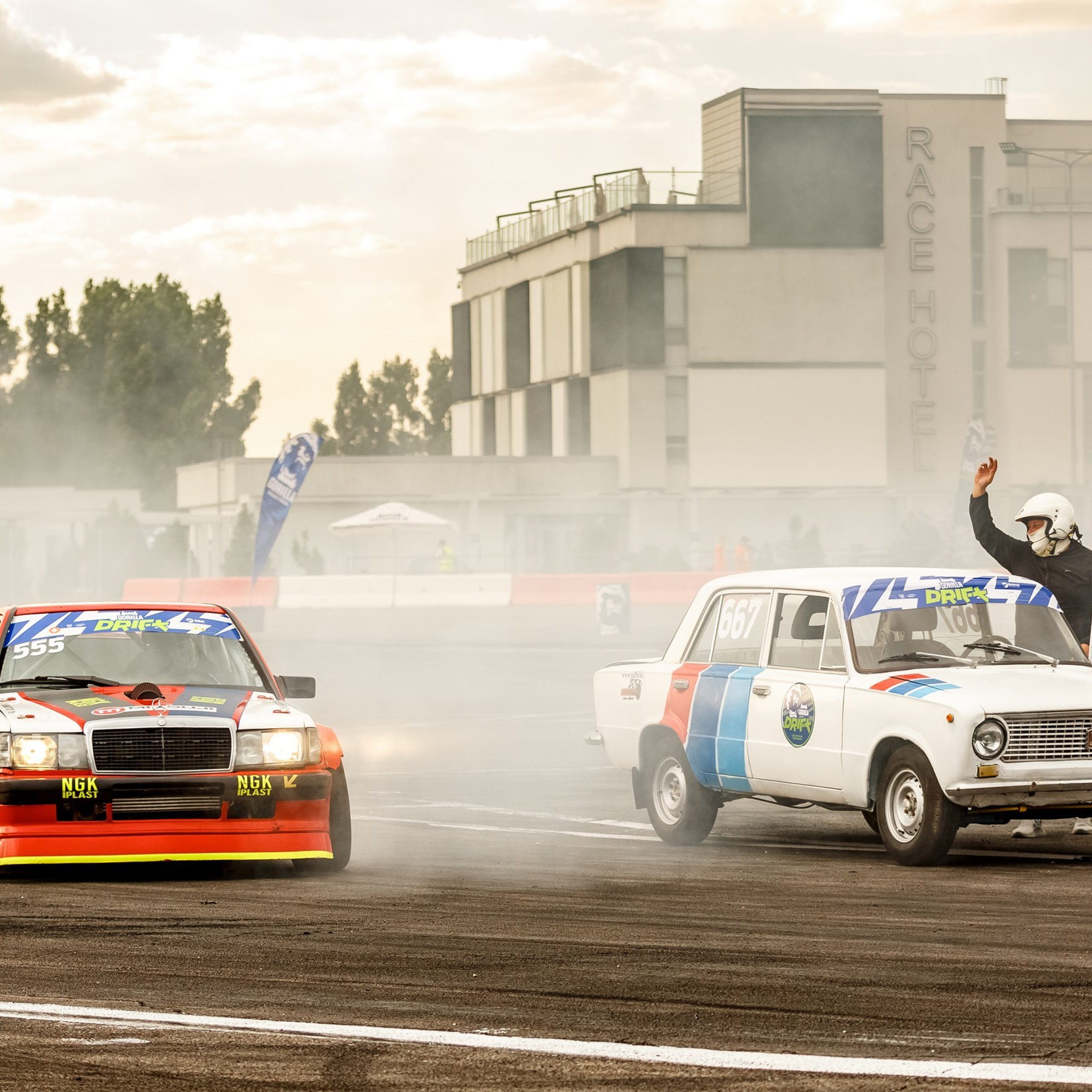 Дрифт в Алматы, СТК Sokol, Gorilla Drift