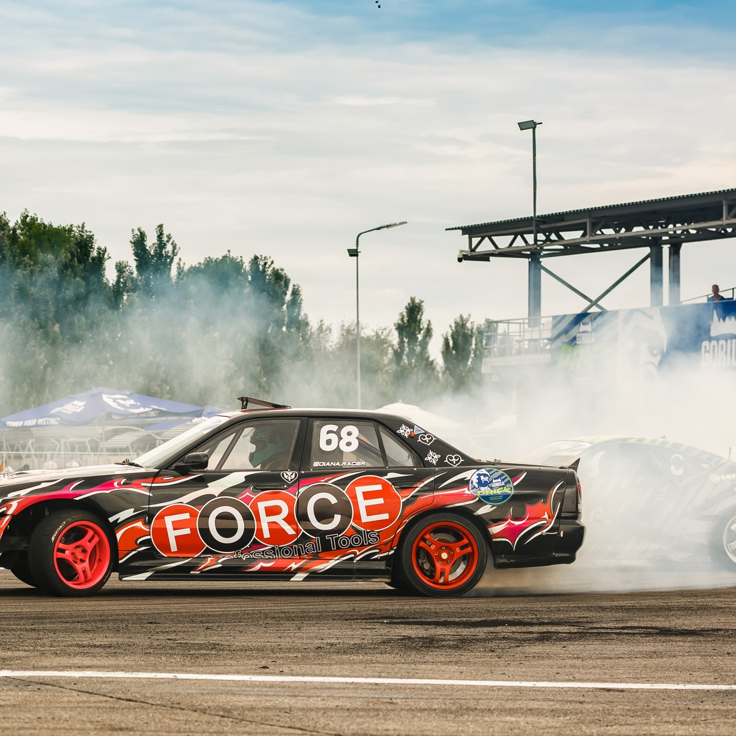 Дрифт в Алматы, СТК Sokol, Gorilla Drift