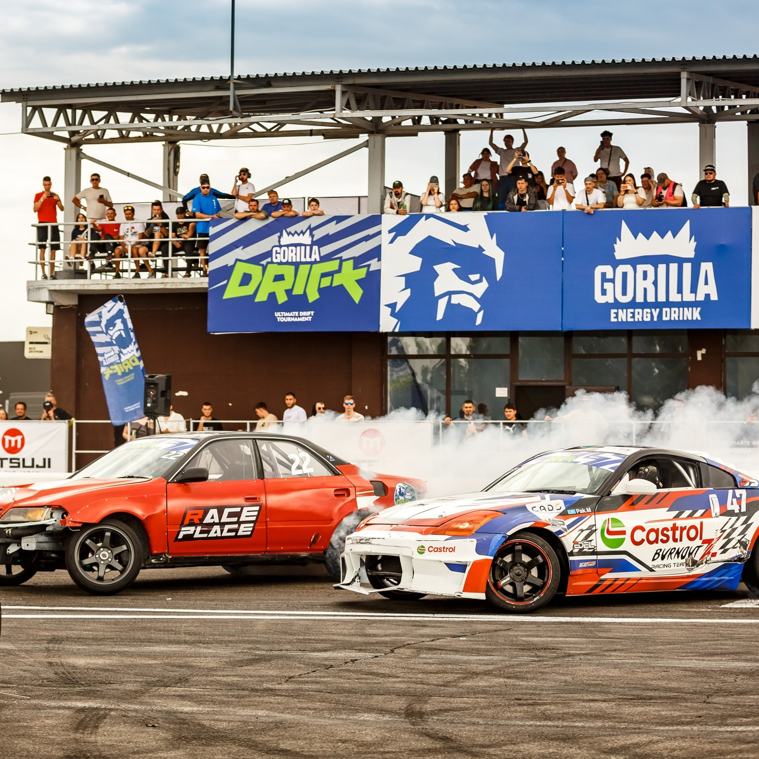 Дрифт в Алматы, СТК Sokol, Gorilla Drift