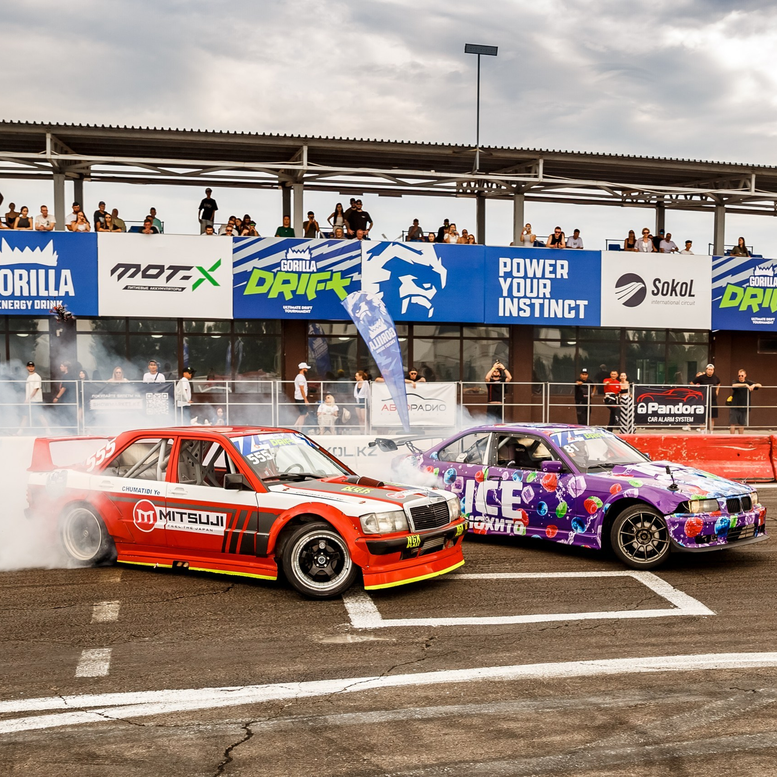 Дрифт в Алматы, СТК Sokol, Gorilla Drift