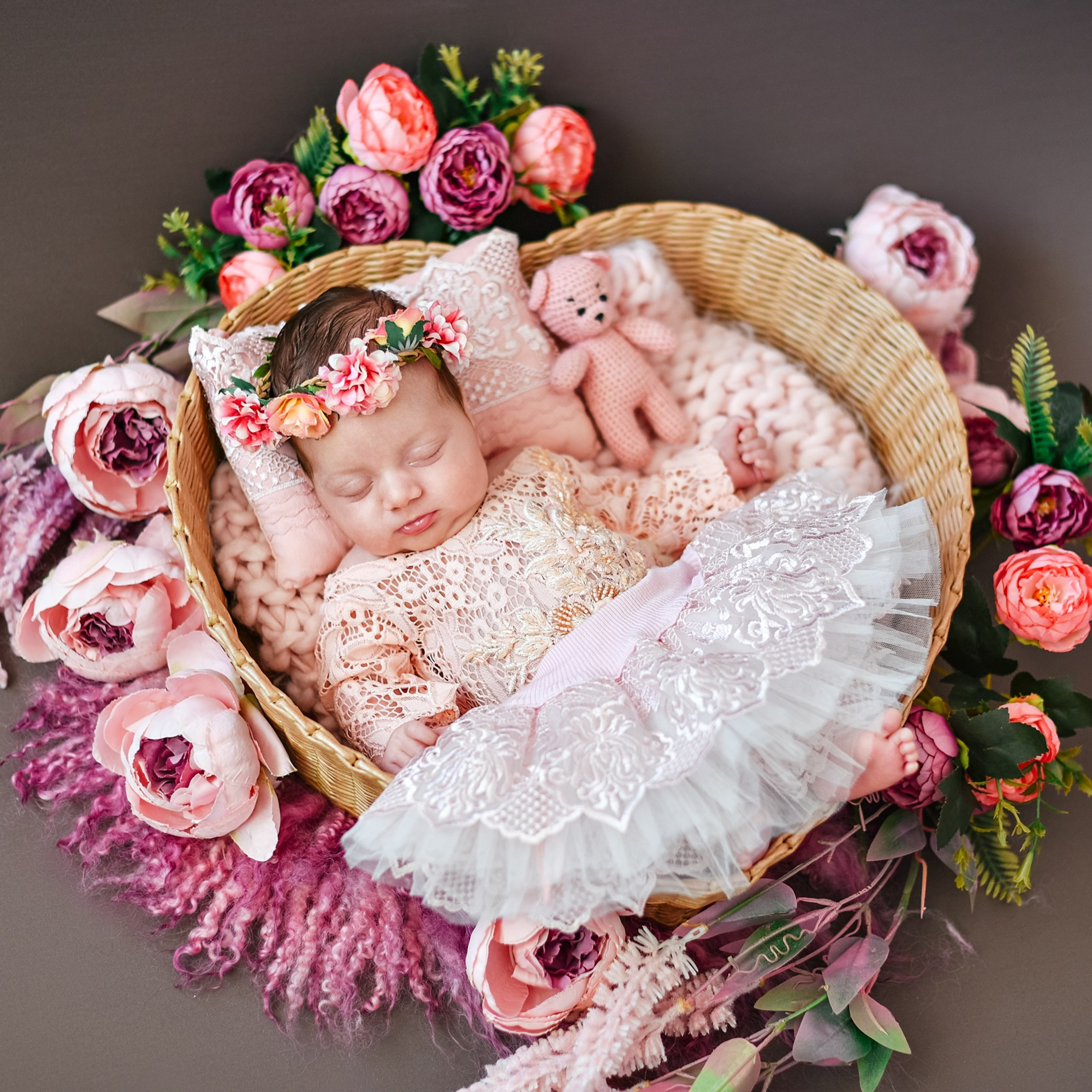 Фотосессия для Ариночки. Фотограф беременности и новорожденных малышей Анастасия Никитина