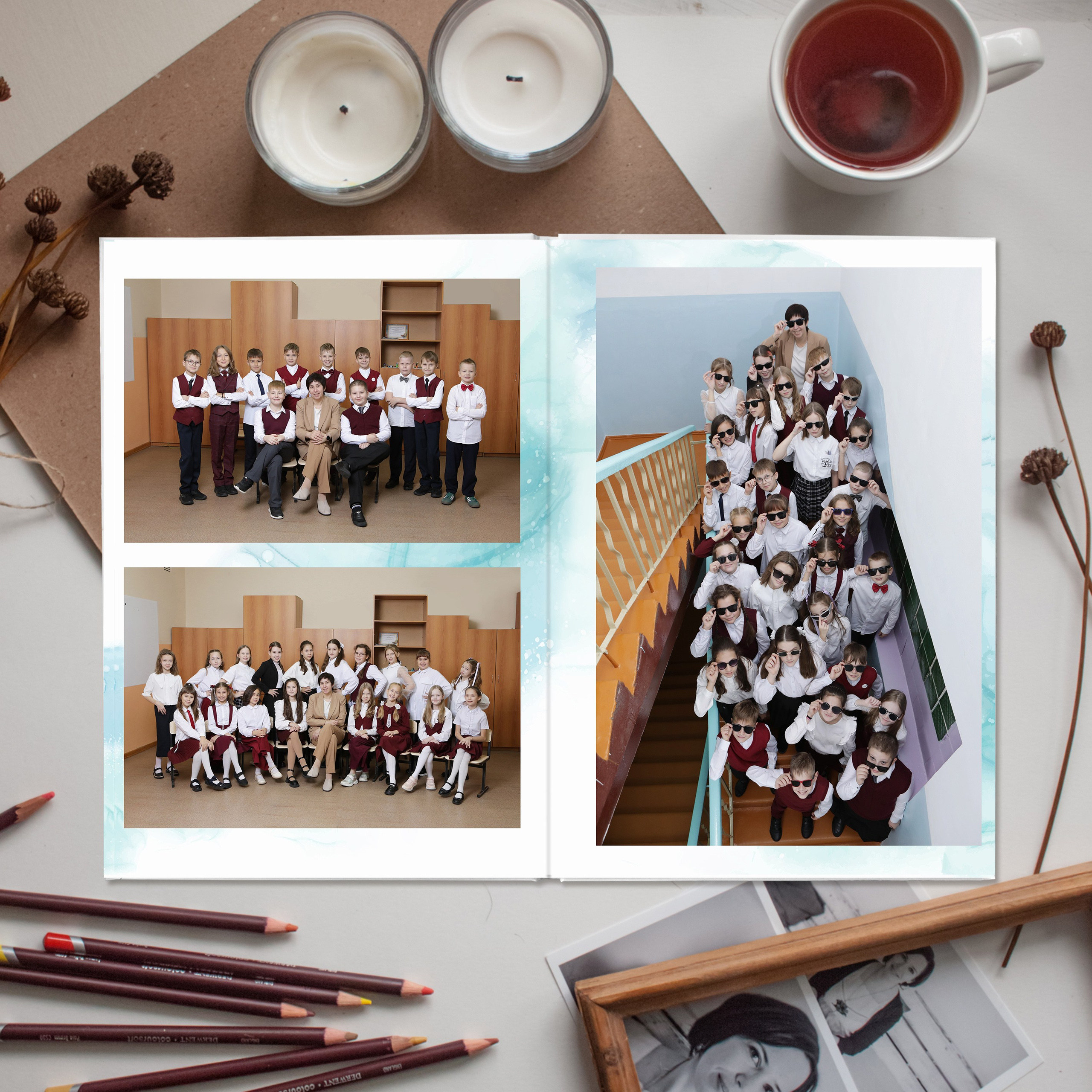 Выпускные альбомы для 4 класса Ухта, Сосногорск, Вуктыл