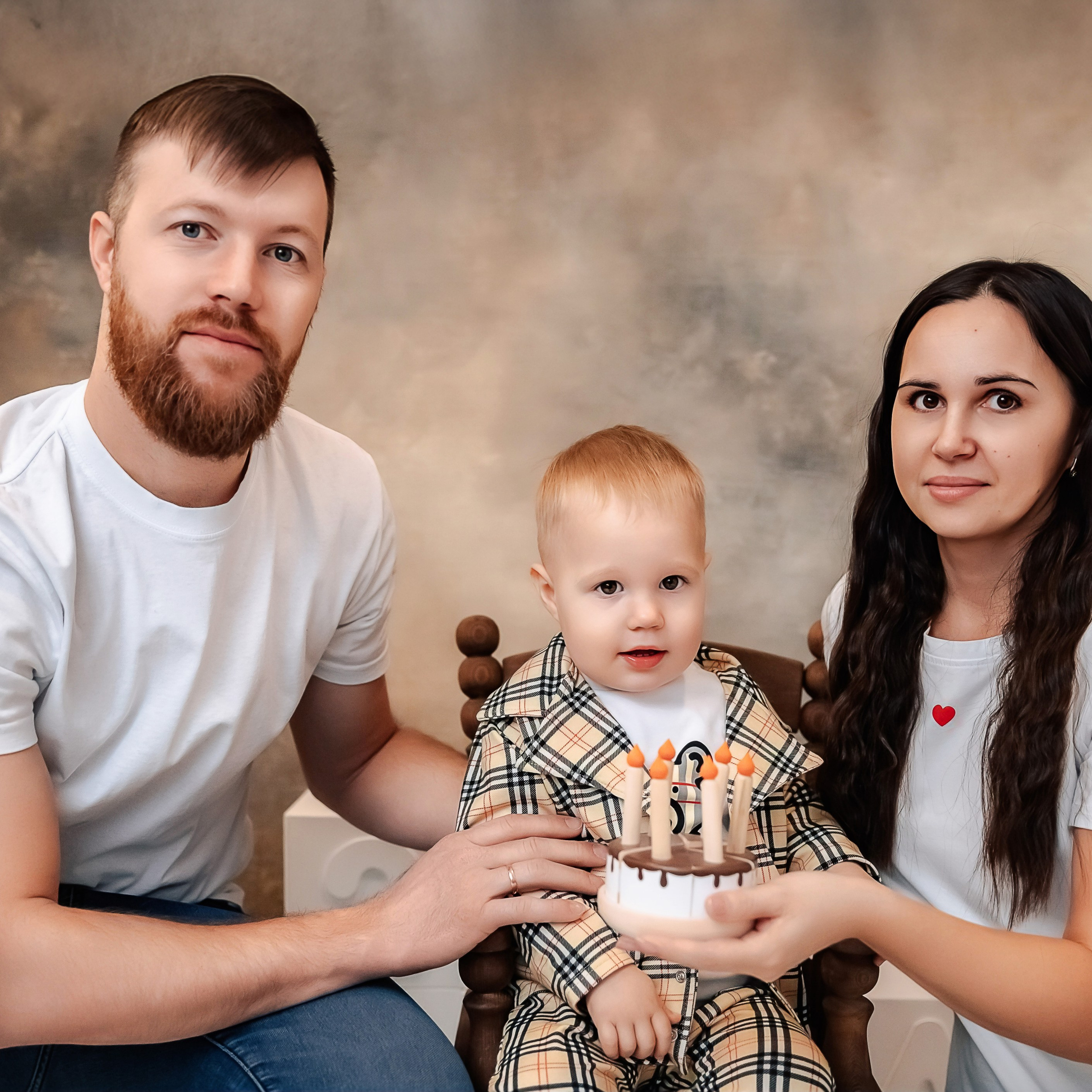 Арсению 2 годика детская фотосессия в Тамбове