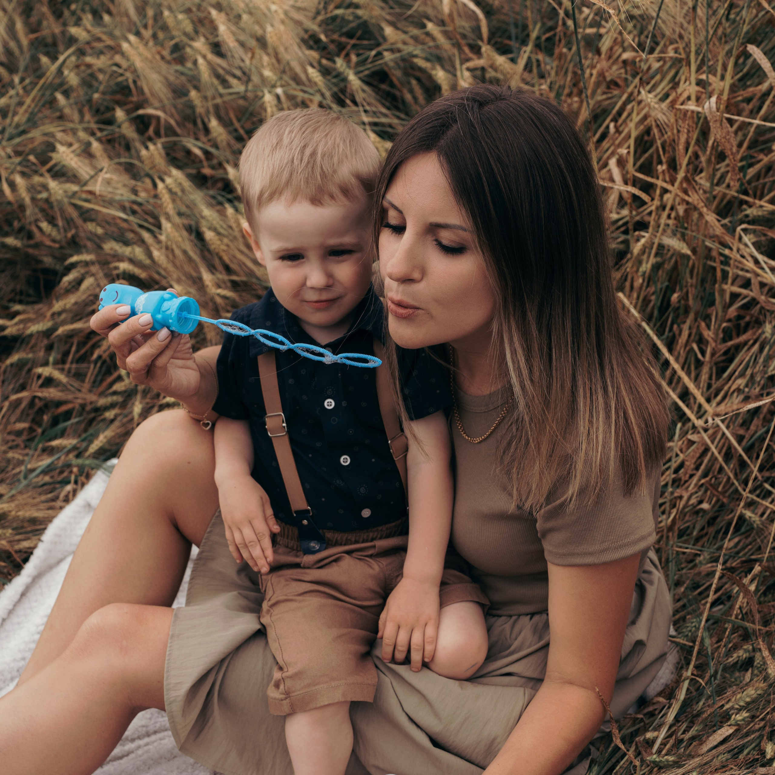 Золотое лето мамы и сына