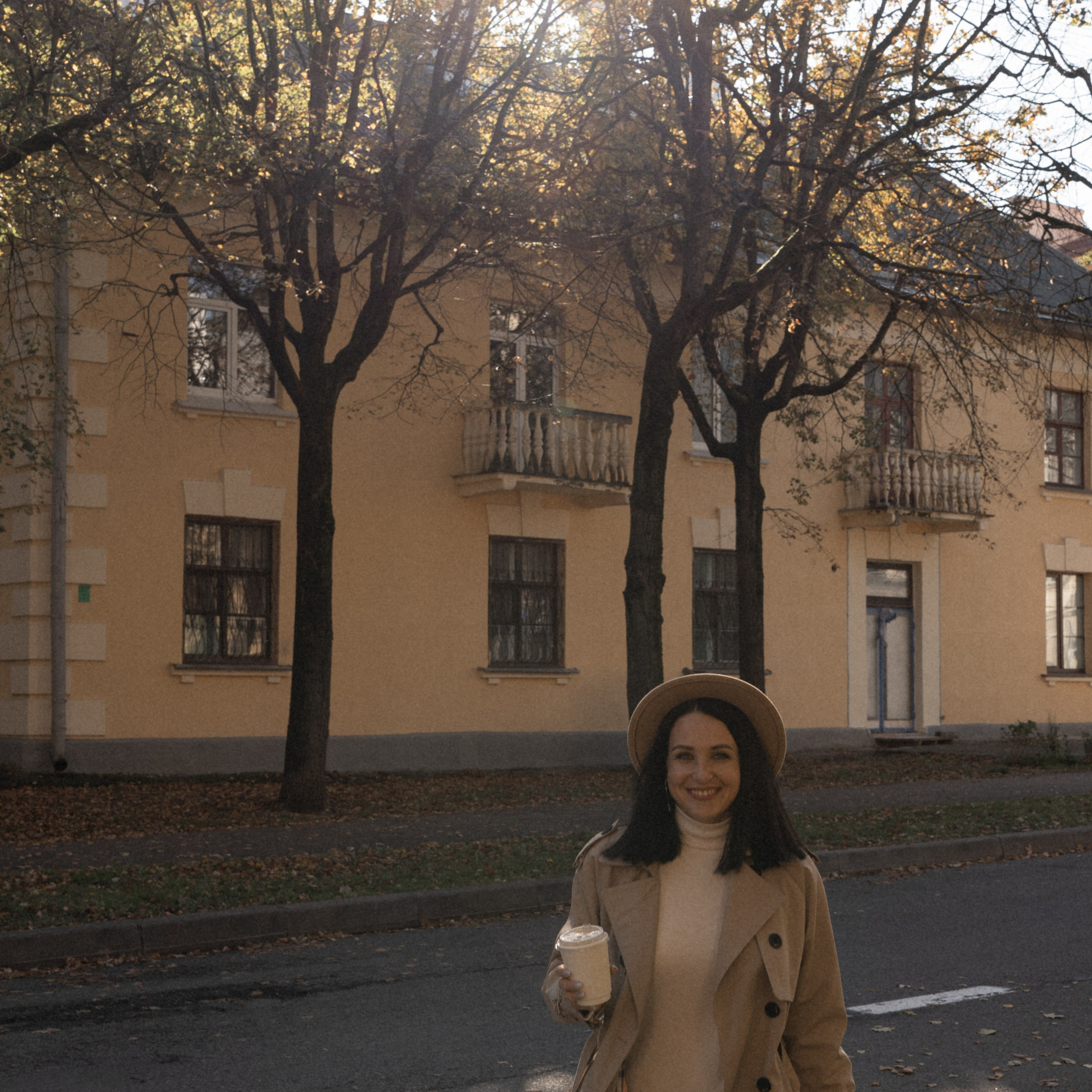 прогулка в Осмоловке с Настей