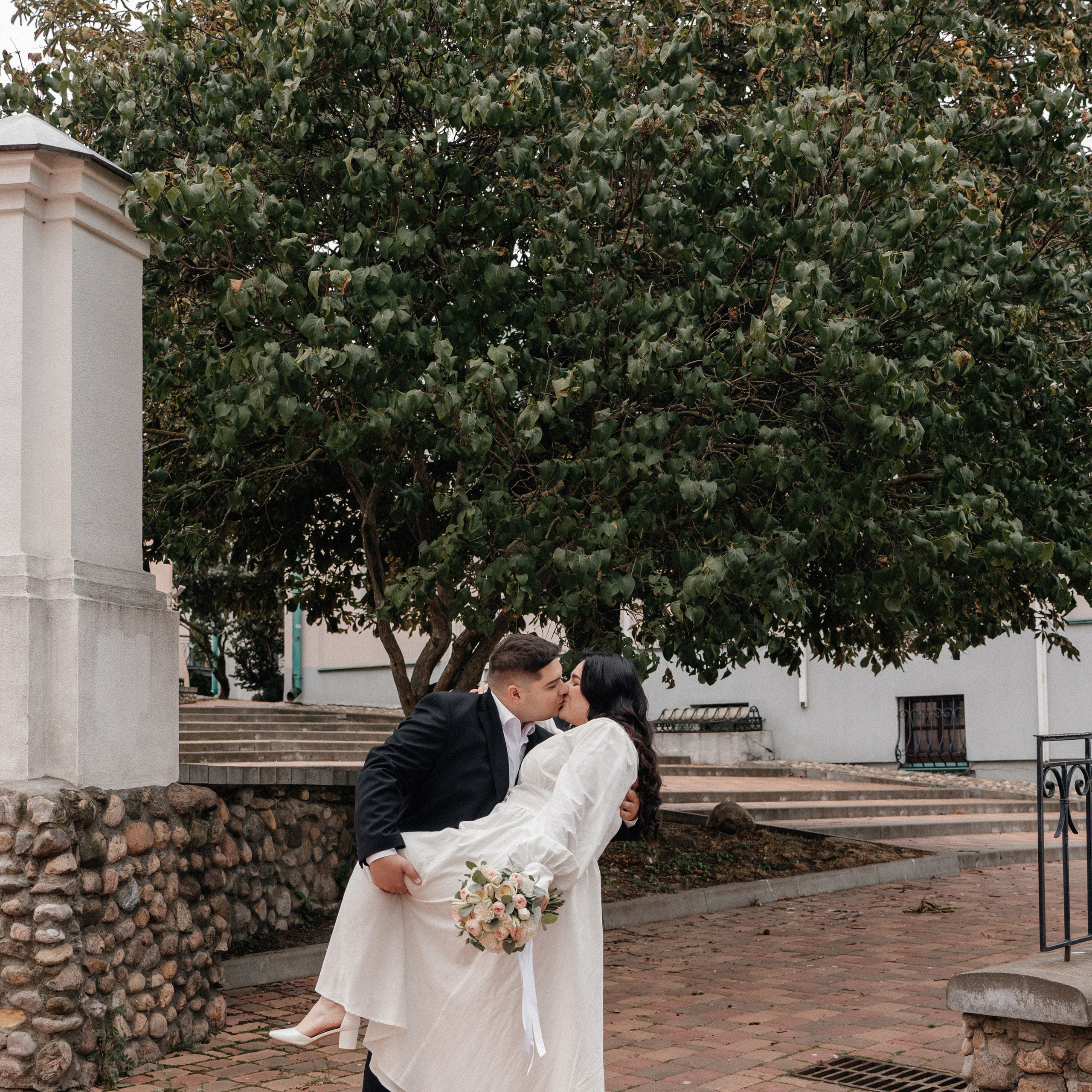 Юля и Дима прогулка в Троицком предместье