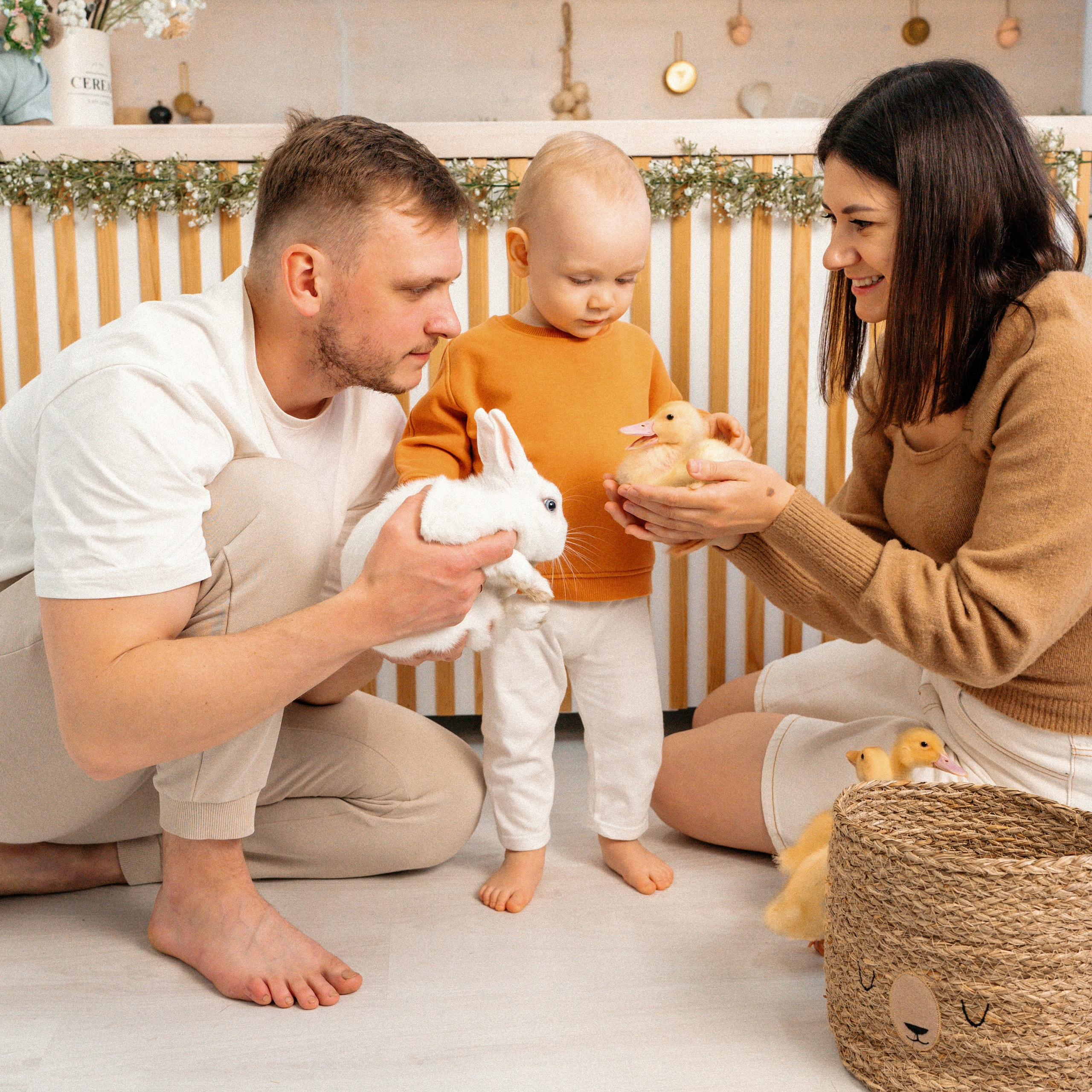 Пасхальное счастье всей семьей