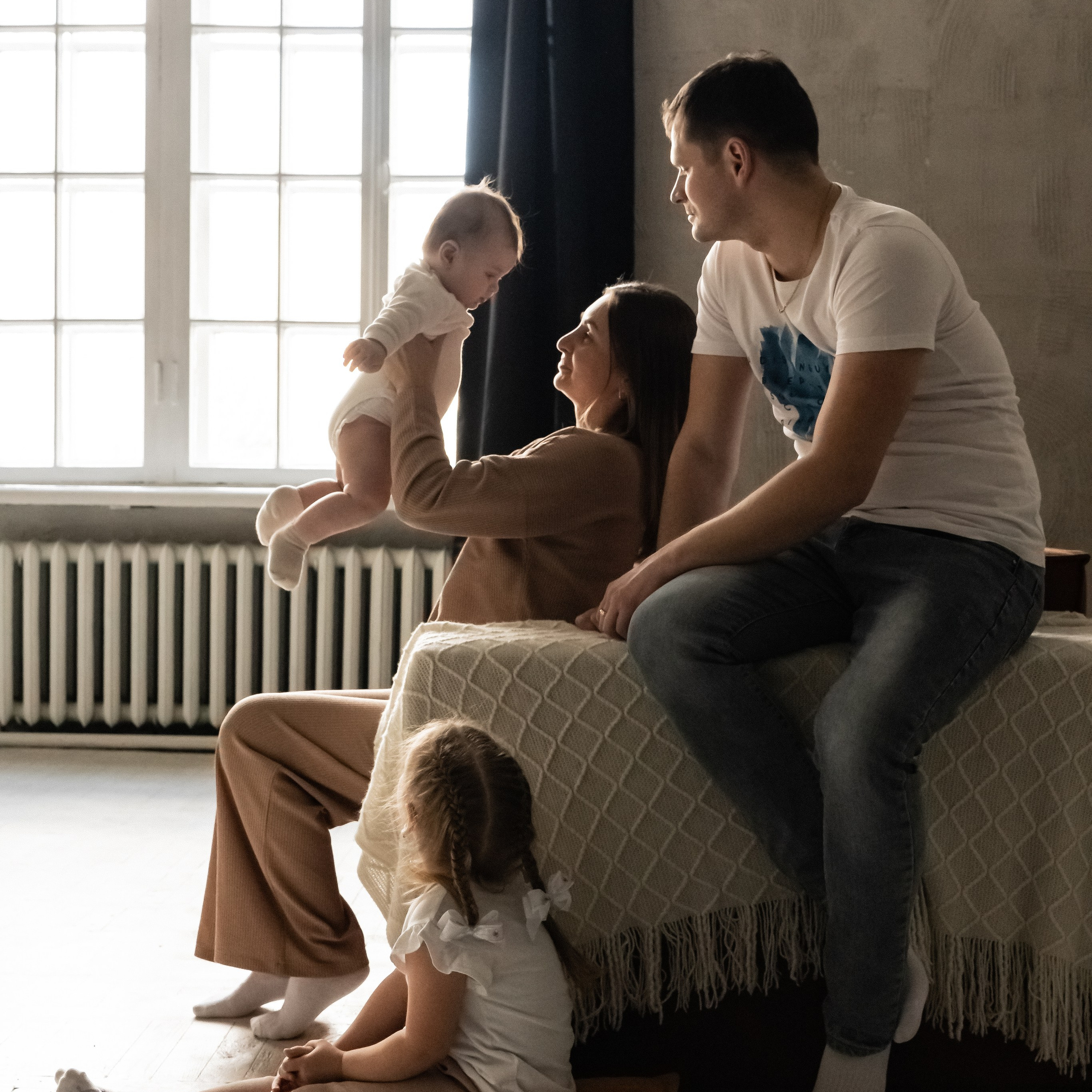 семья Вероники и Вальдаса