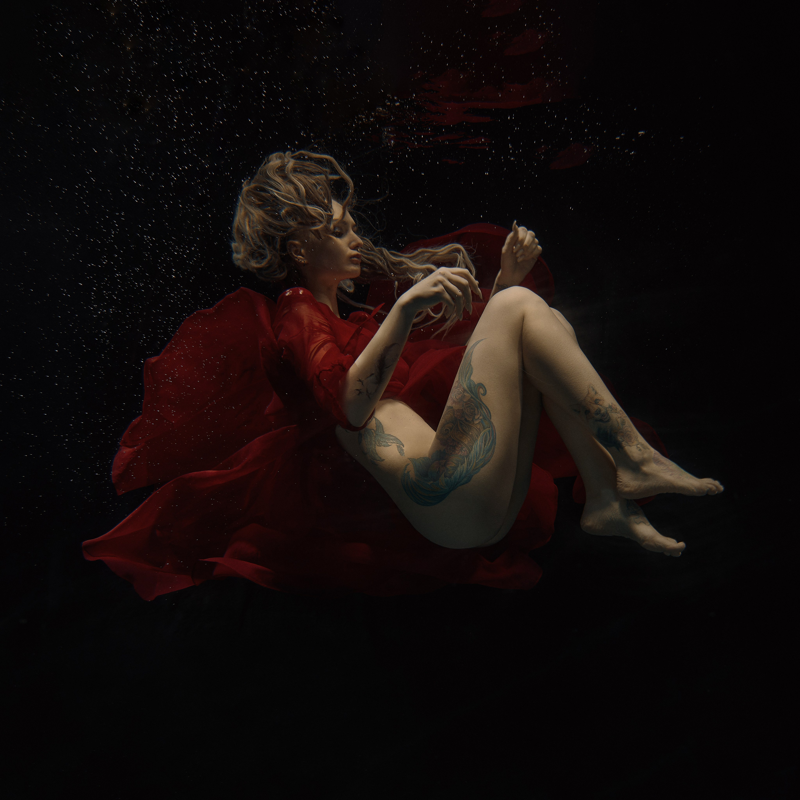 Подводная фотосессия в специальной фотостудии