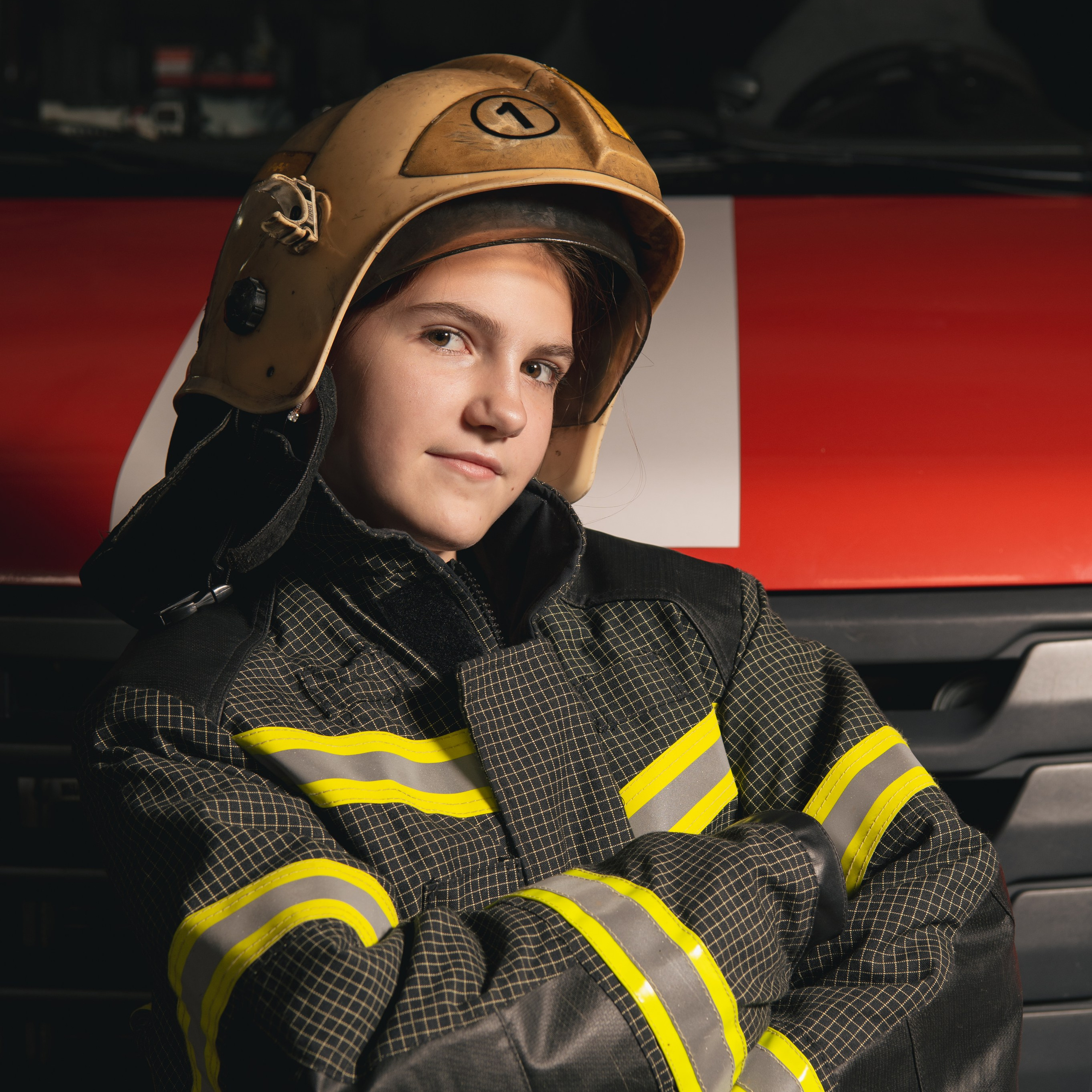 Дети пожарные