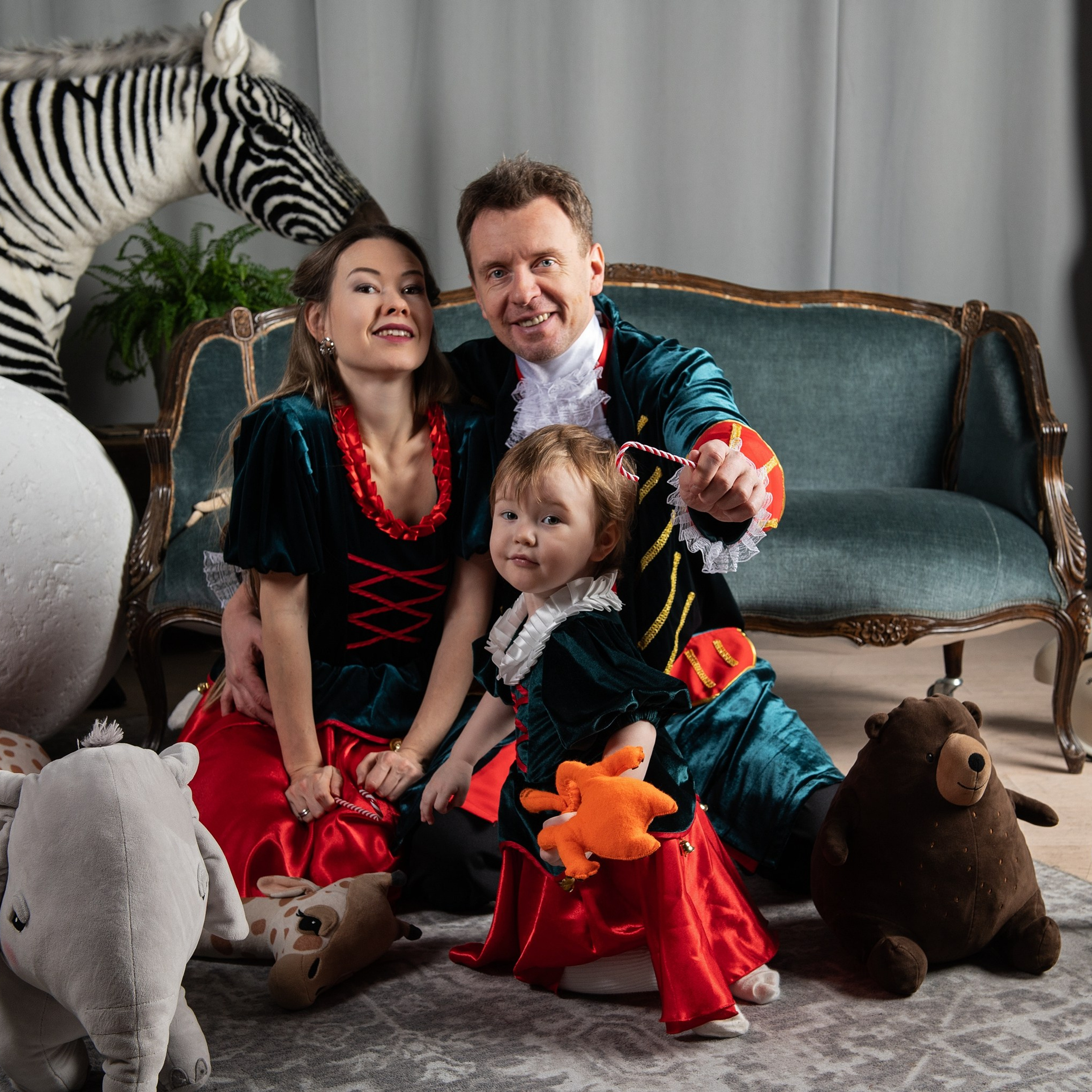 Семейная в Новогодней студии