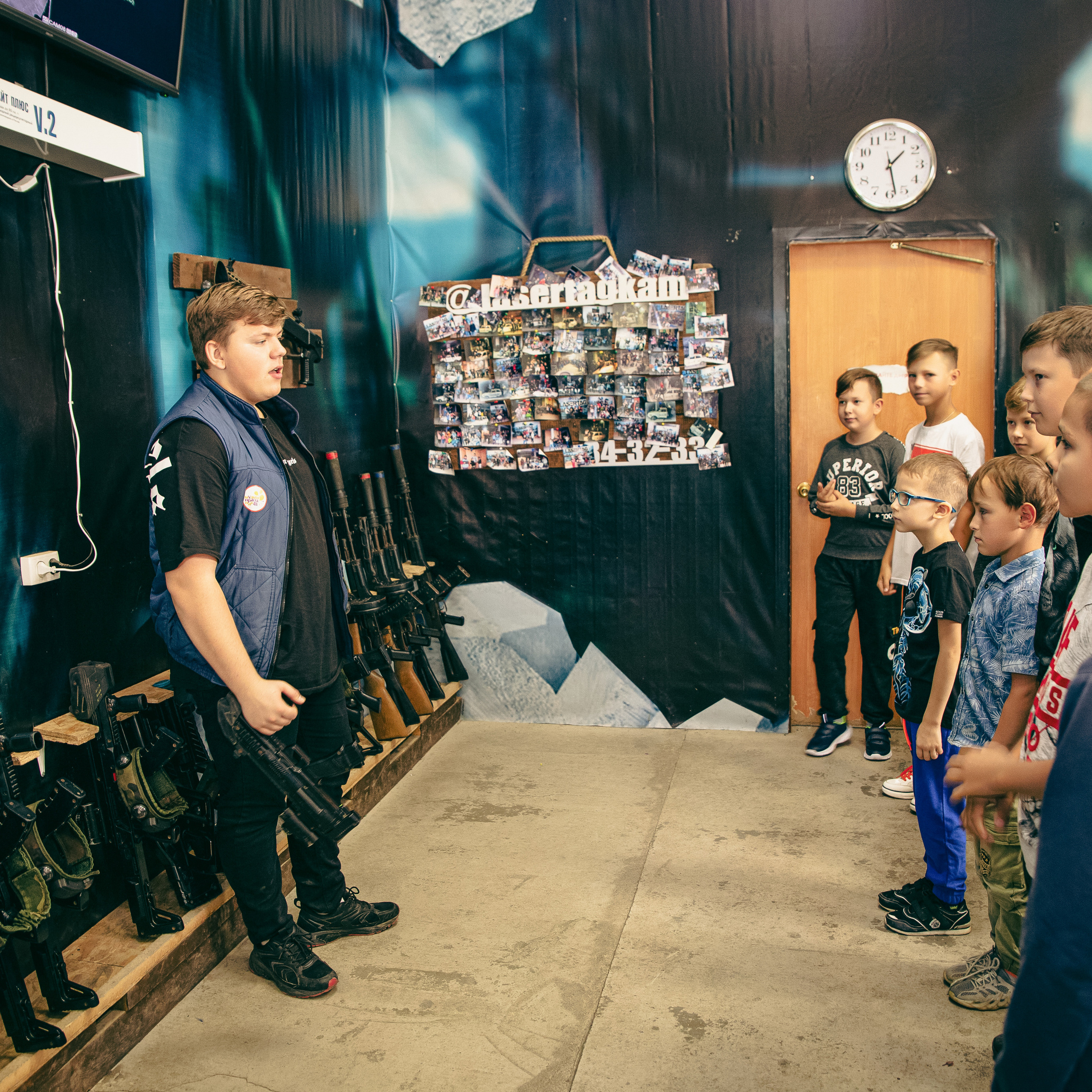 день рождение в лазертаг