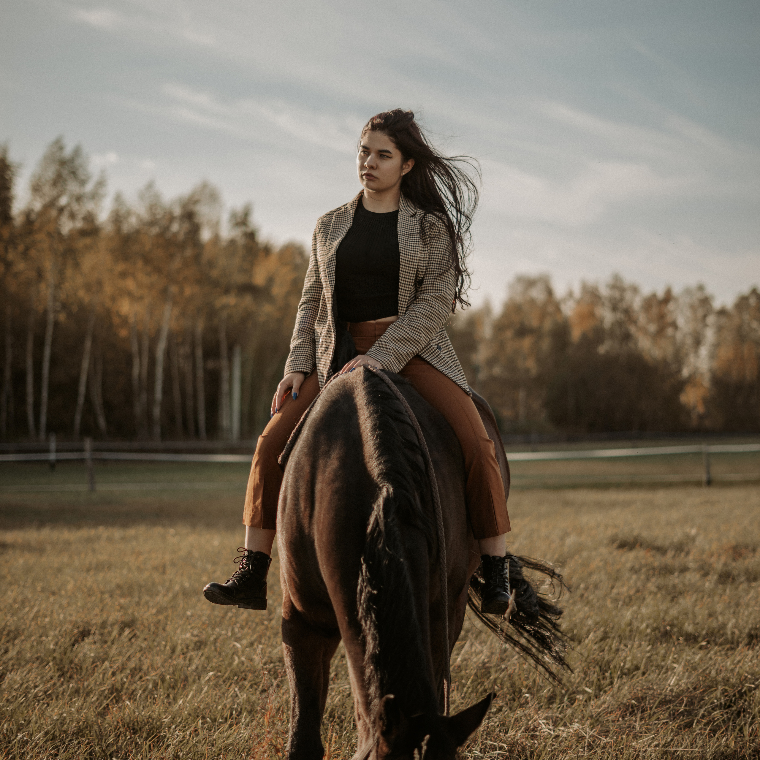 Наташа и&nbsp;её&nbsp;конь Эль-Моресс