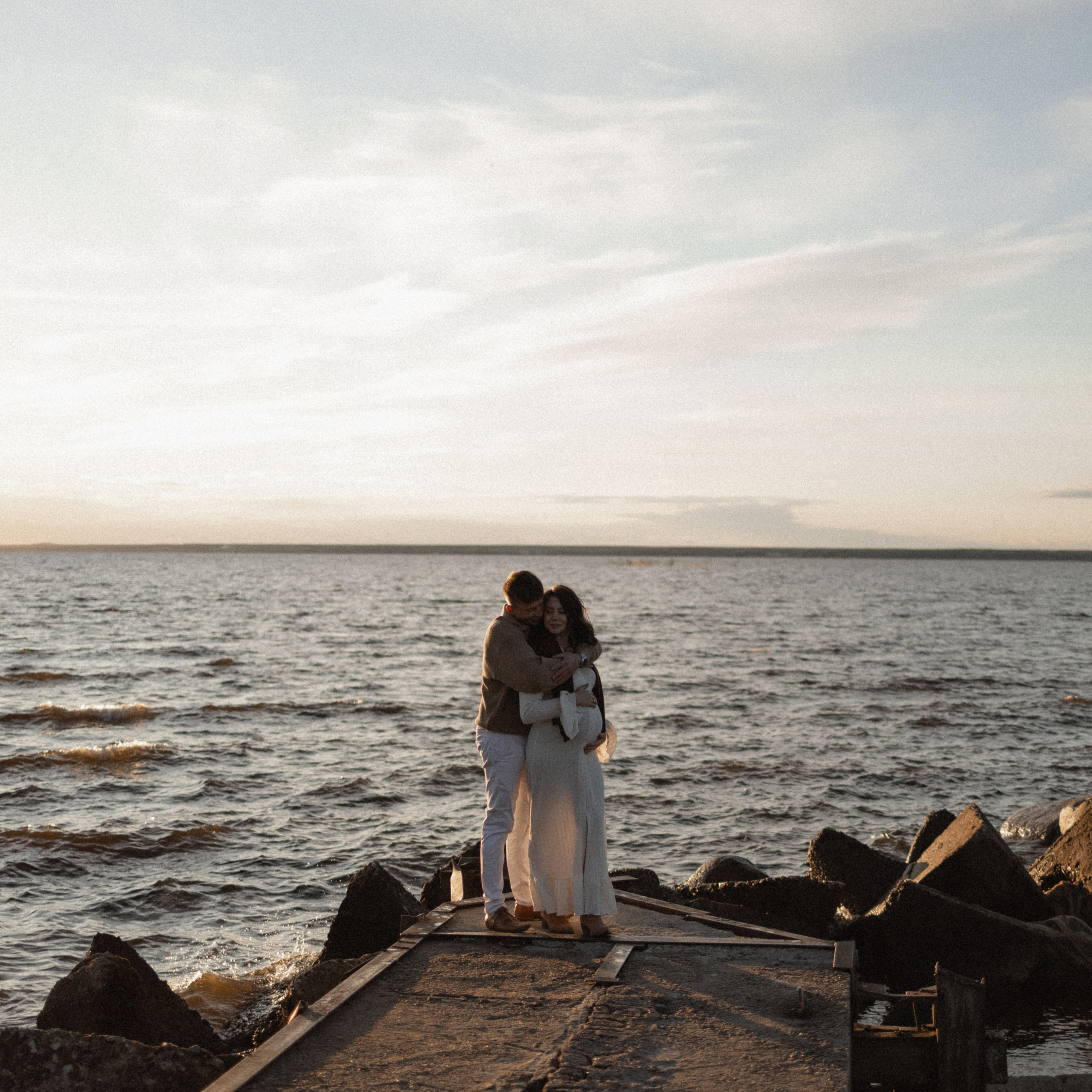 Любовь и чайки. Фотограф Daria Wilner