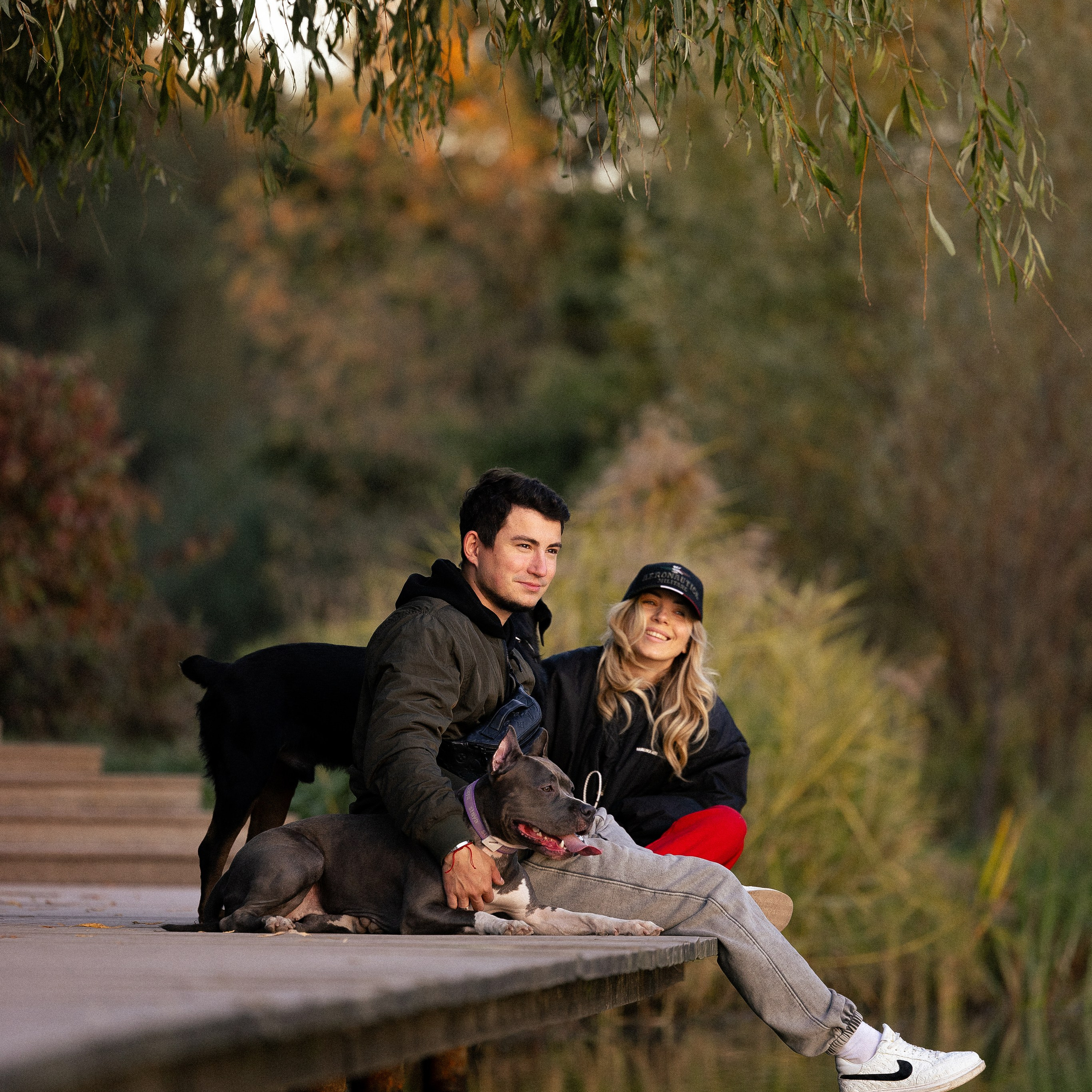 Катя, Леша, Лея и Трой