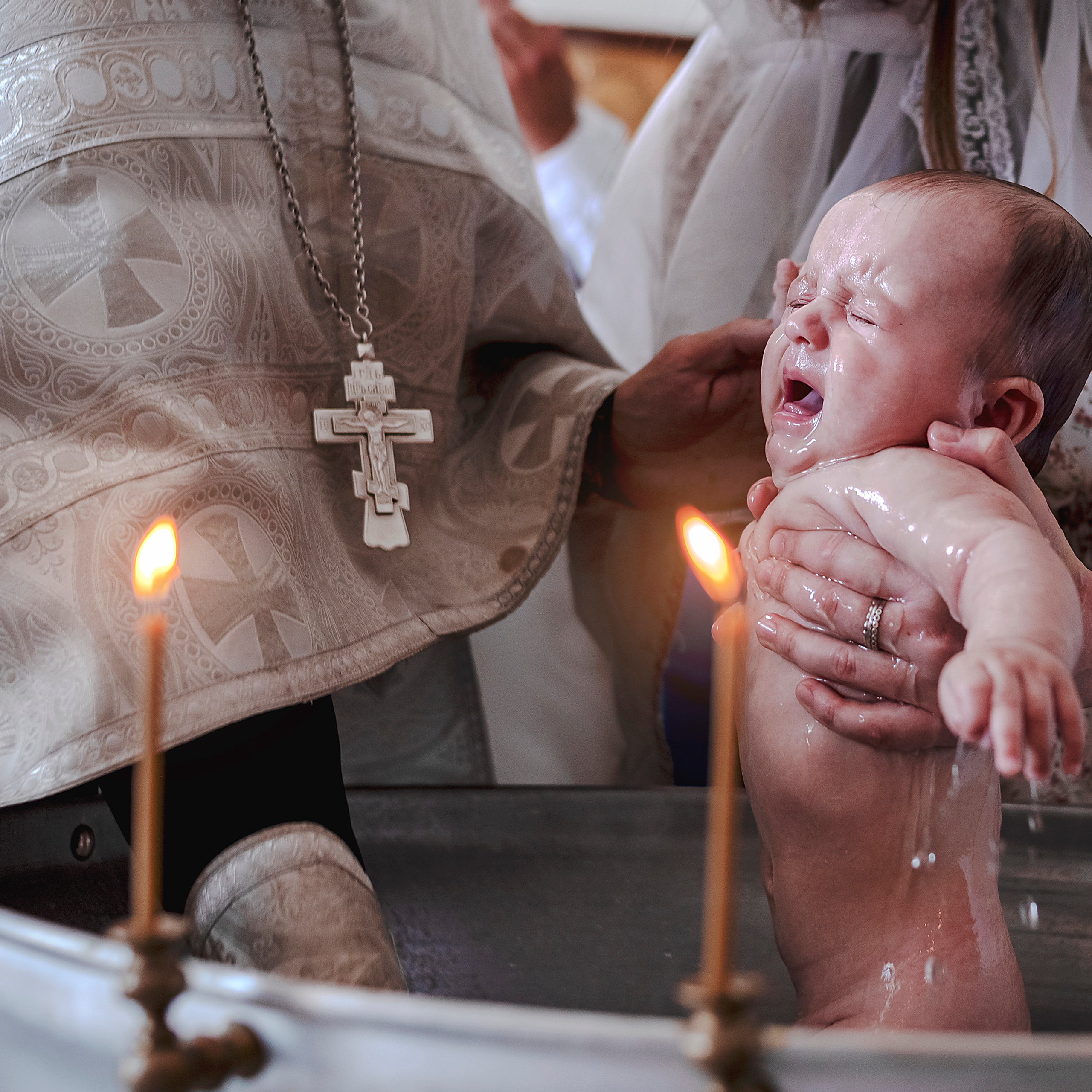 Крещение Алёны (с. Белая Колпь)