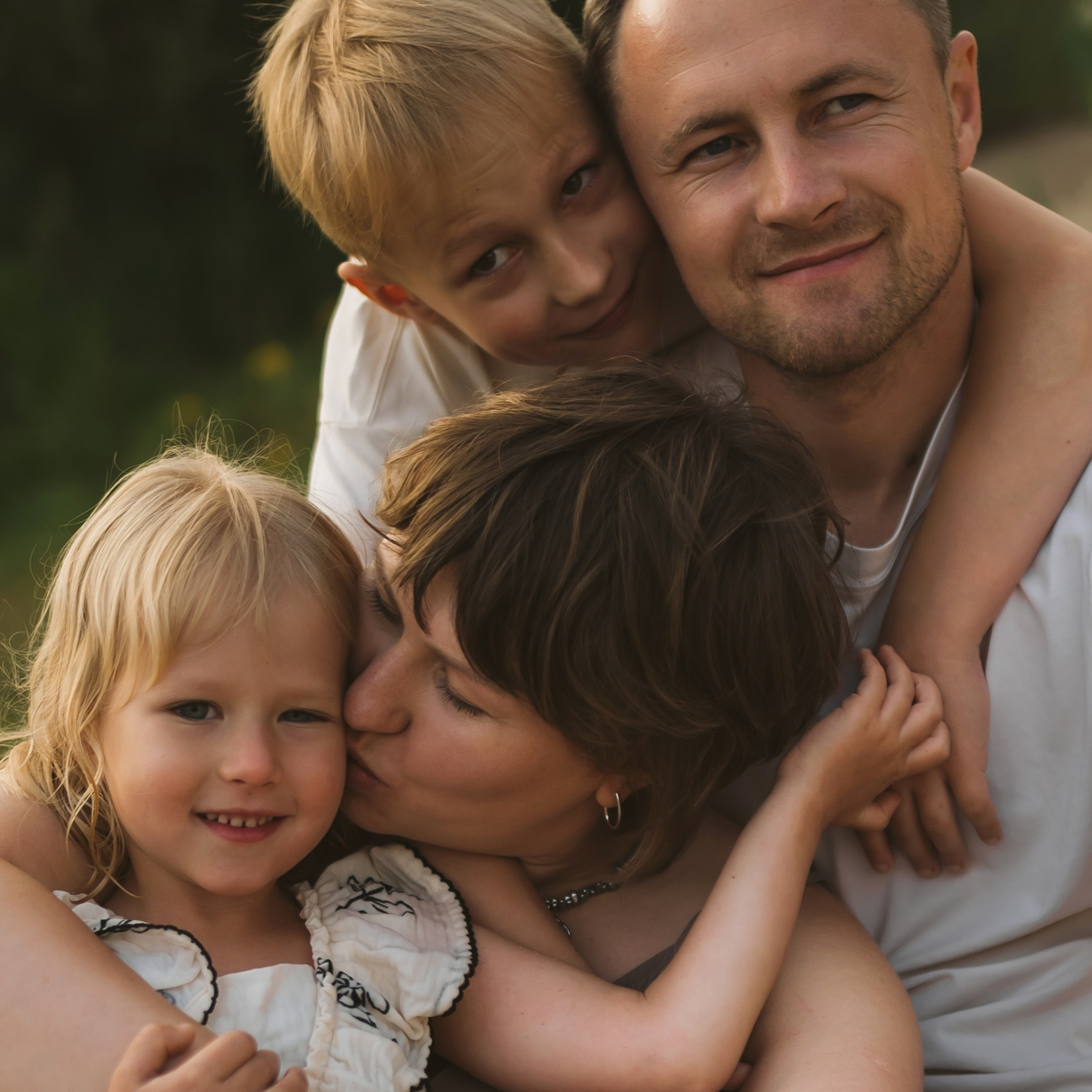 Света, Максим, Никита и Даша