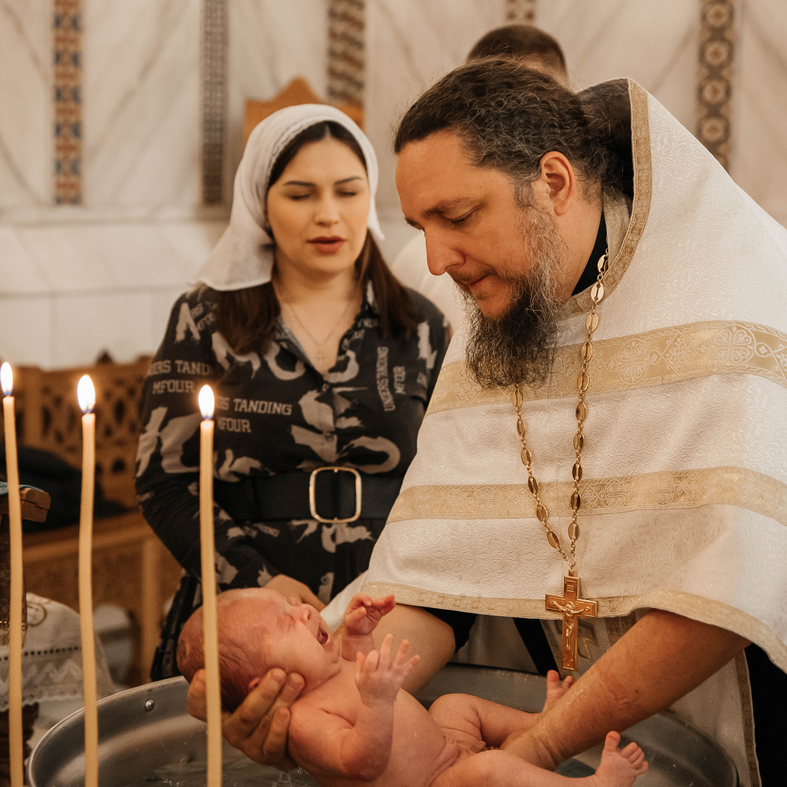 Крещение репортаж