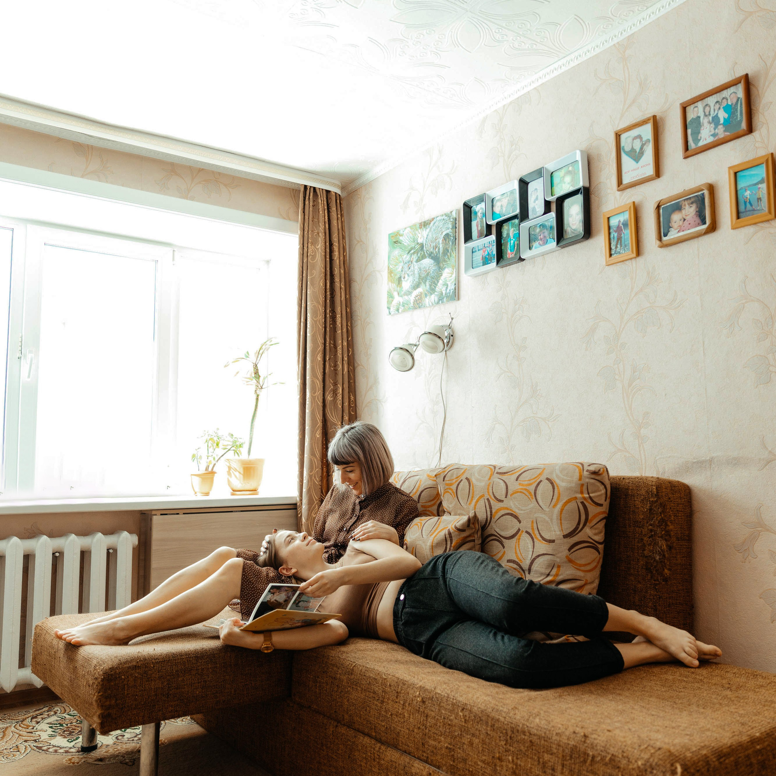 У мамы дома