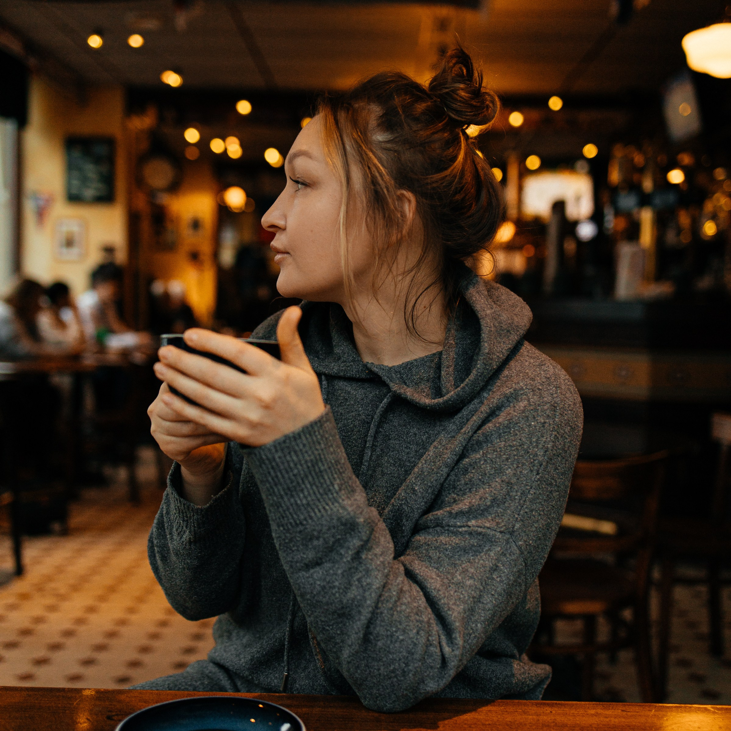 Лена в «Champion bar»