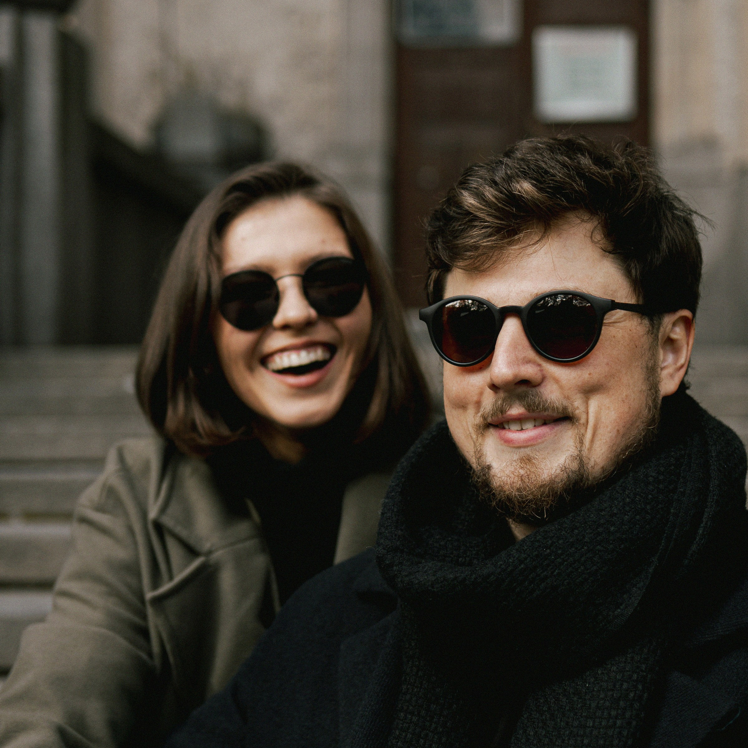 Оля+Миша/прогулка