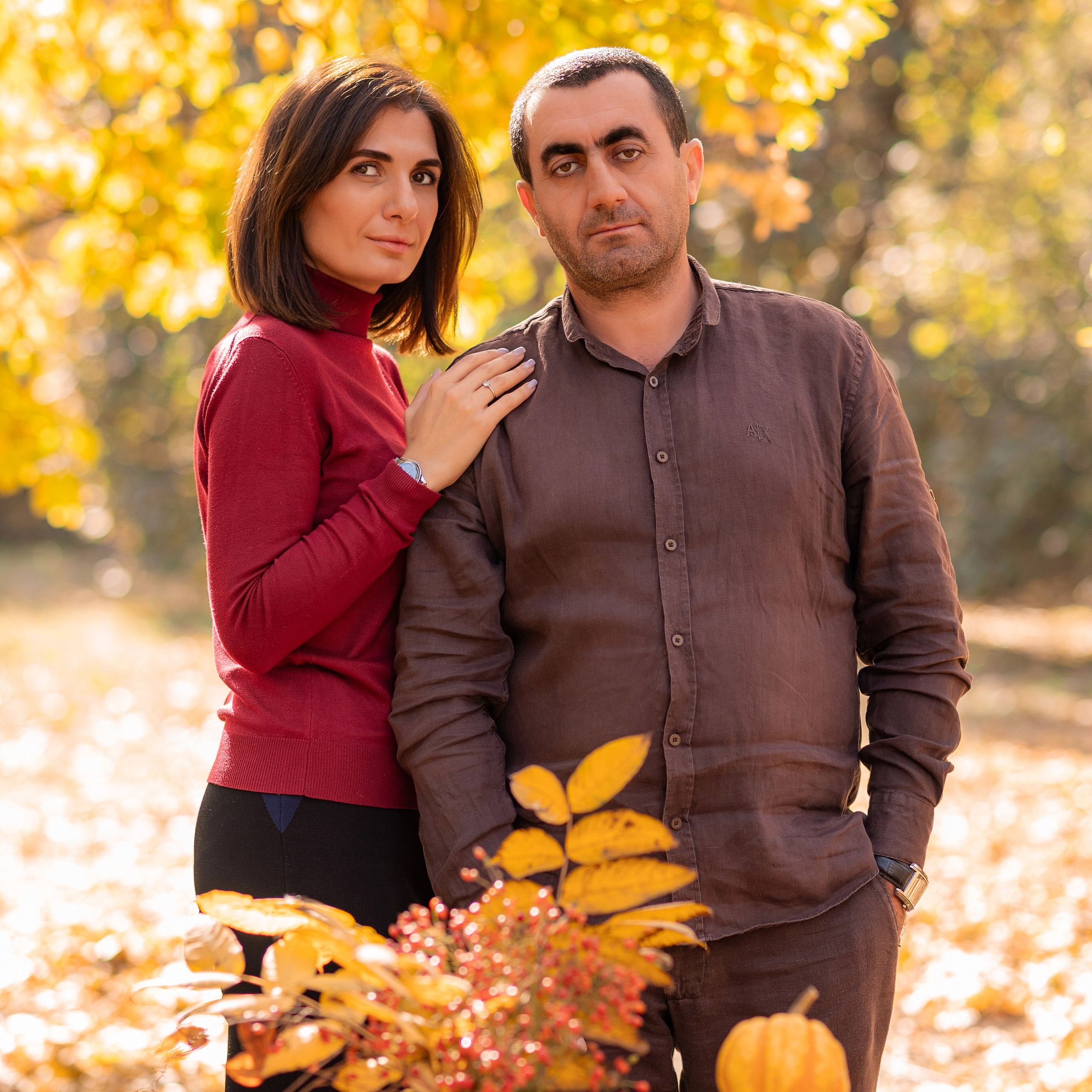 Осенние съемки на улице