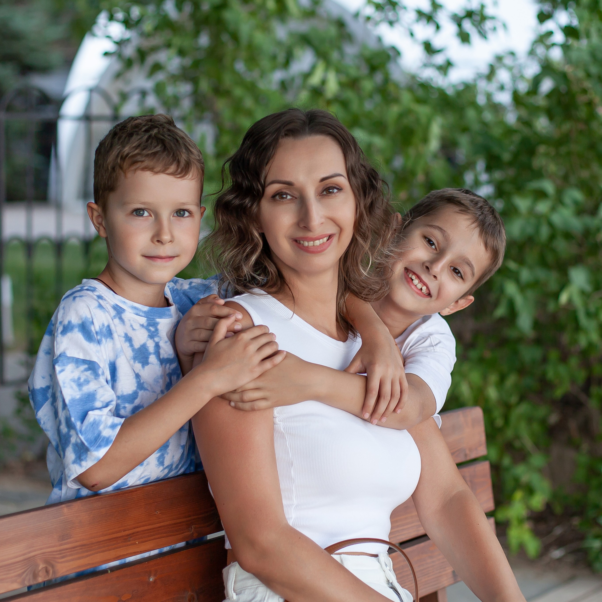 Семейная съемка на турбазе Нобель.